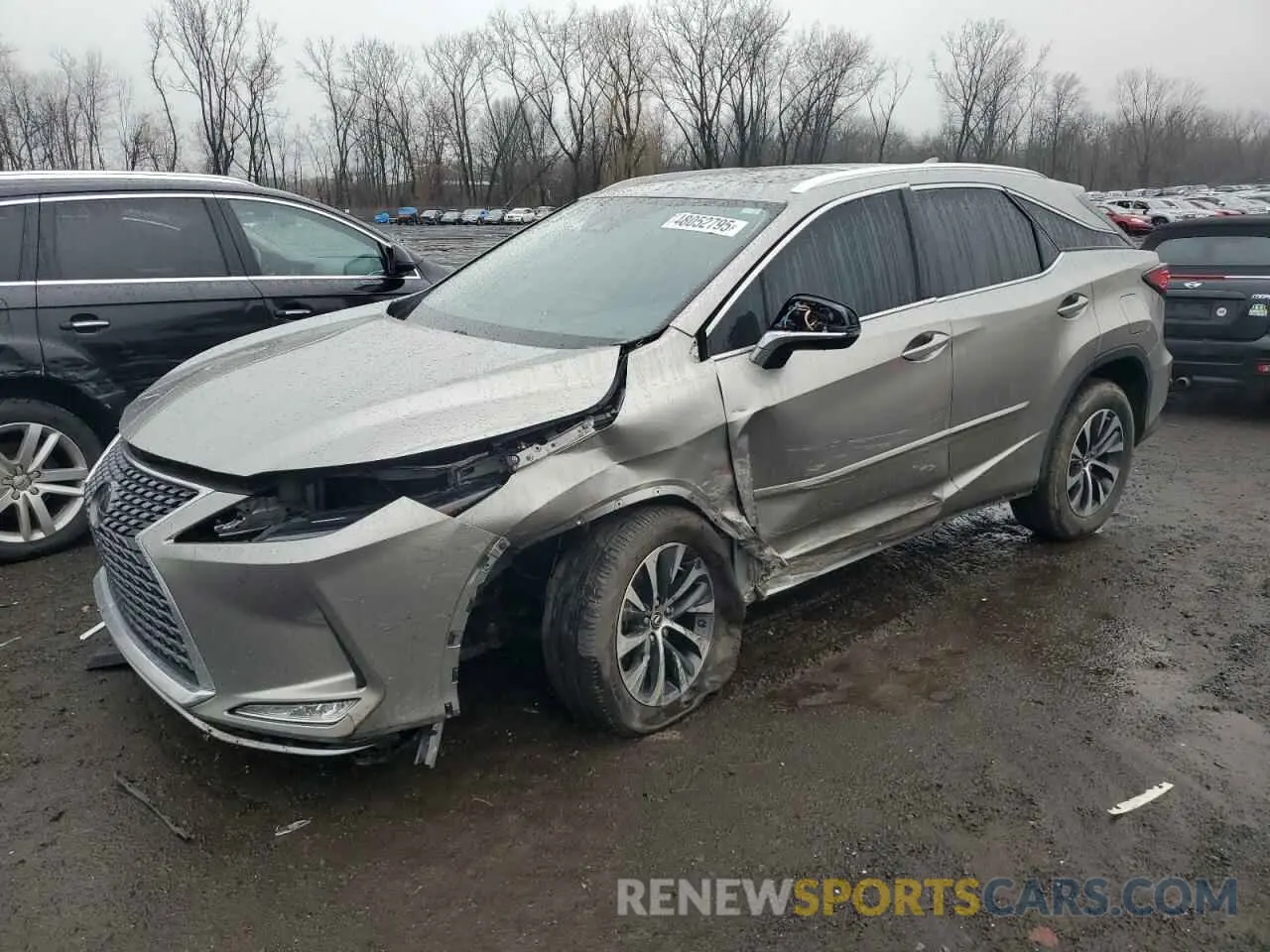 1 Photograph of a damaged car 2T2HZMDA6NC341012 LEXUS RX350 2022