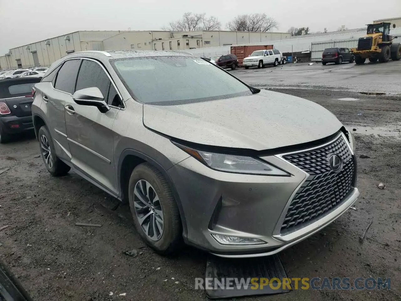 4 Photograph of a damaged car 2T2HZMDA6NC341012 LEXUS RX350 2022