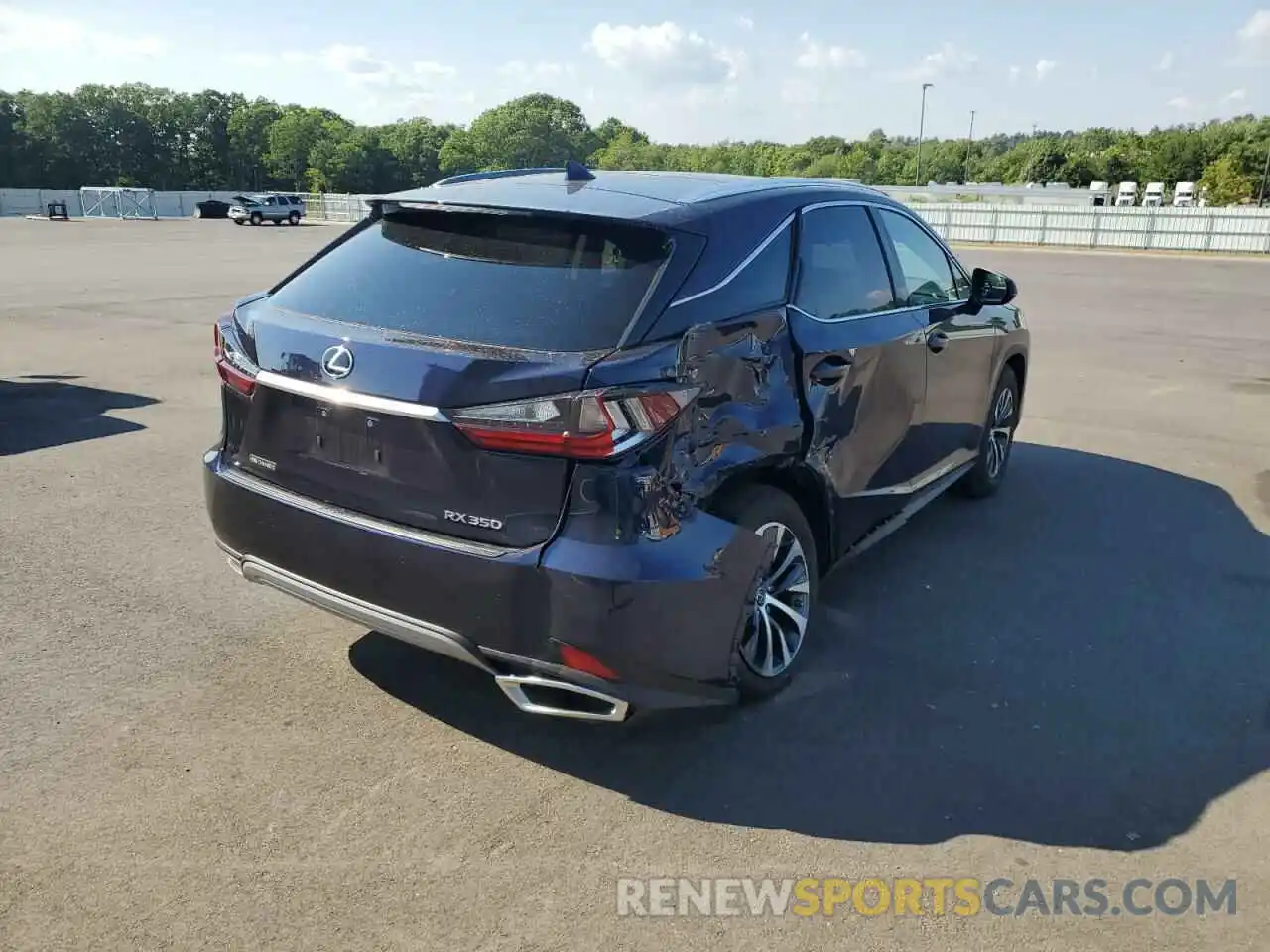 4 Photograph of a damaged car 2T2HZMDA6NC341317 LEXUS RX350 2022