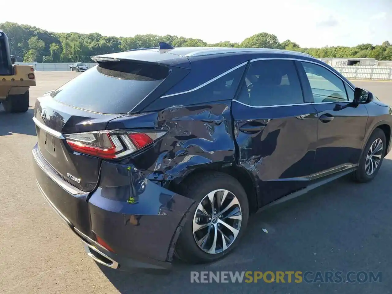 9 Photograph of a damaged car 2T2HZMDA6NC341317 LEXUS RX350 2022