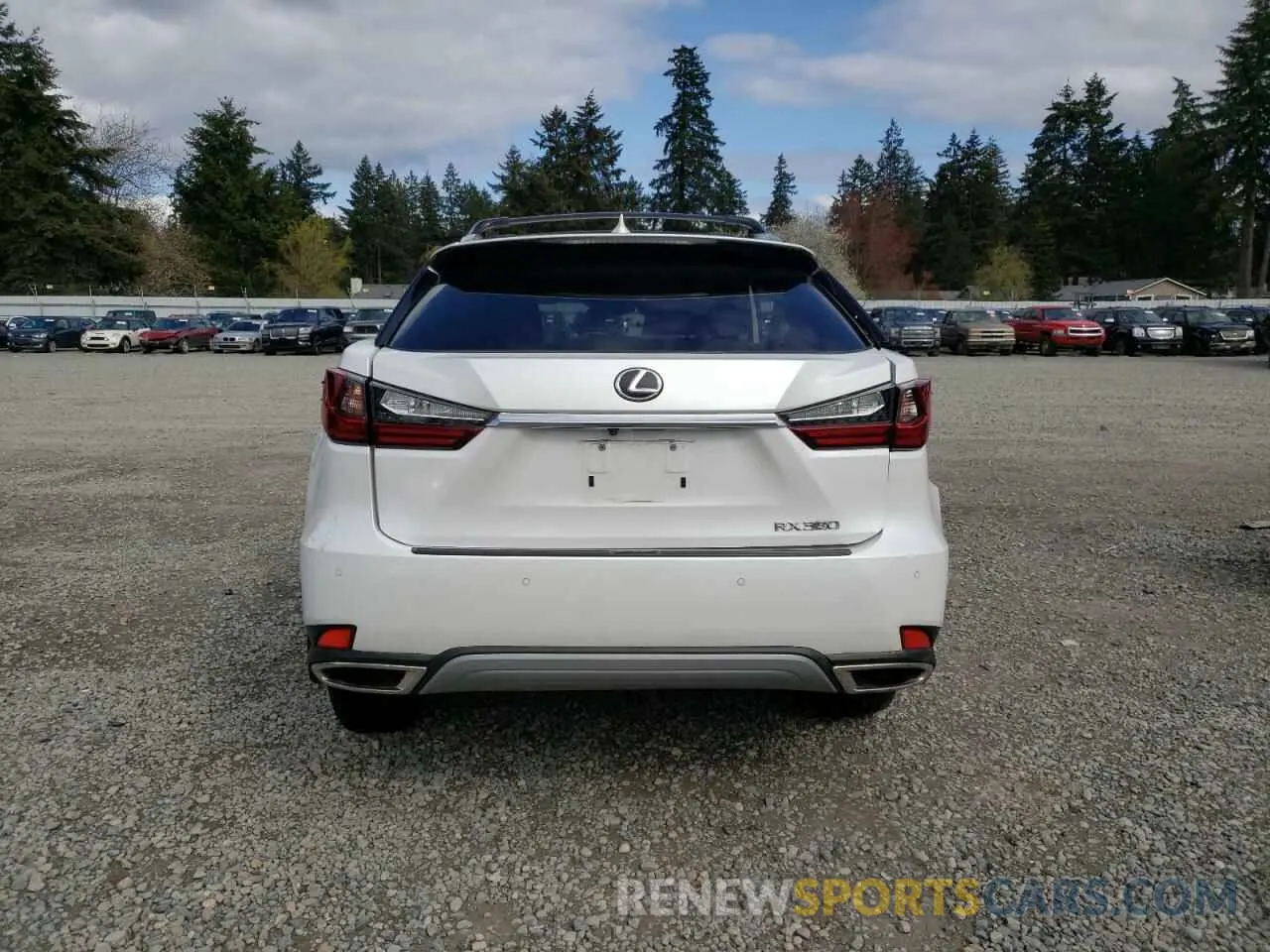 6 Photograph of a damaged car 2T2HZMDA7NC317656 LEXUS RX350 2022