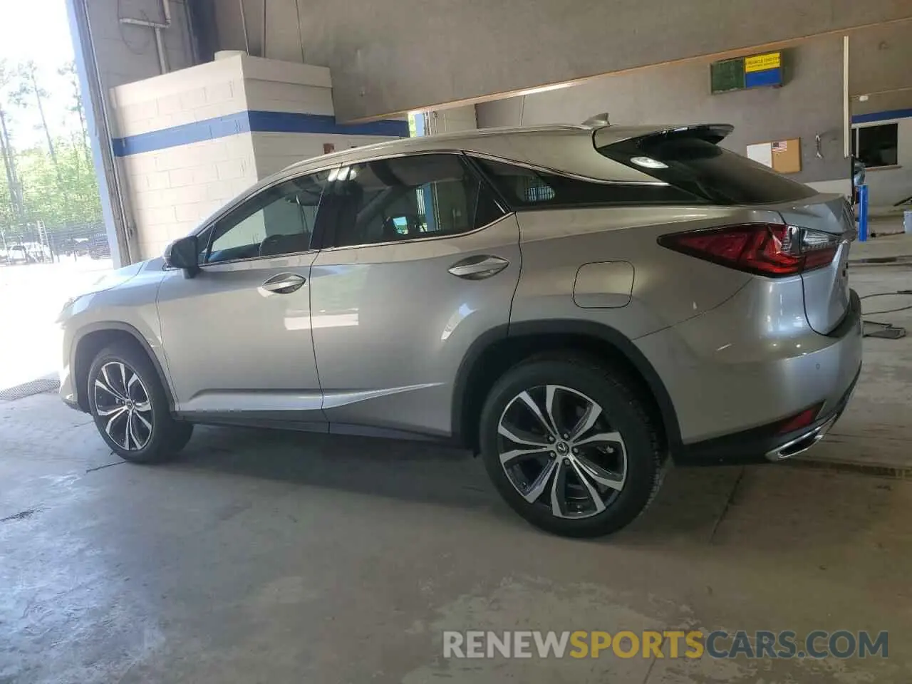 2 Photograph of a damaged car 2T2HZMDA7NC328902 LEXUS RX350 2022