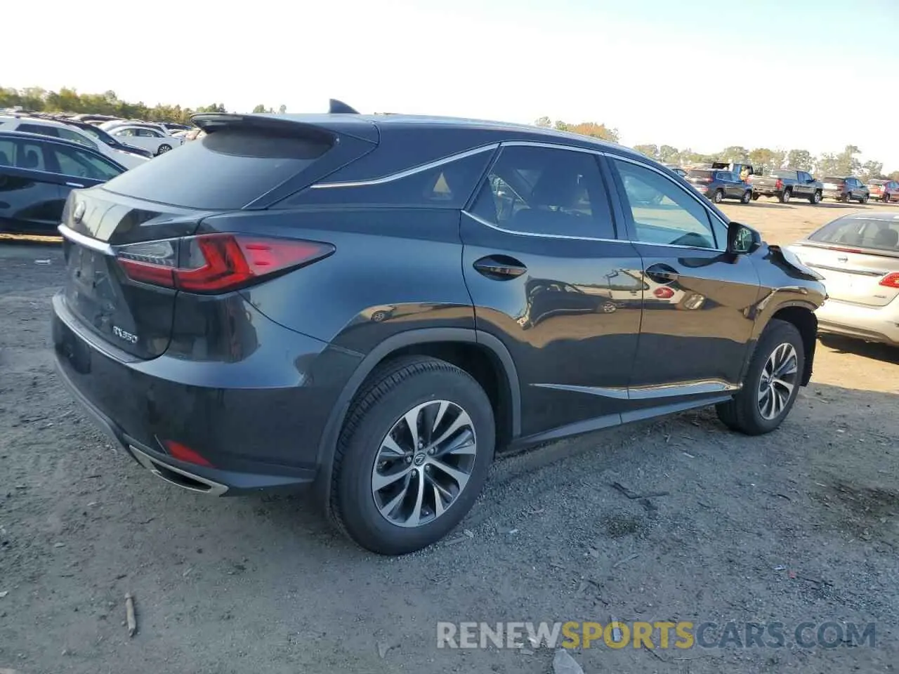 3 Photograph of a damaged car 2T2HZMDA8NC314457 LEXUS RX350 2022