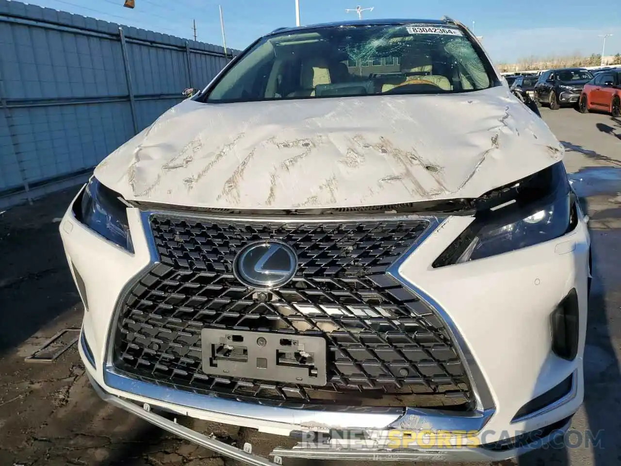 5 Photograph of a damaged car 2T2HZMDA8NC319710 LEXUS RX350 2022