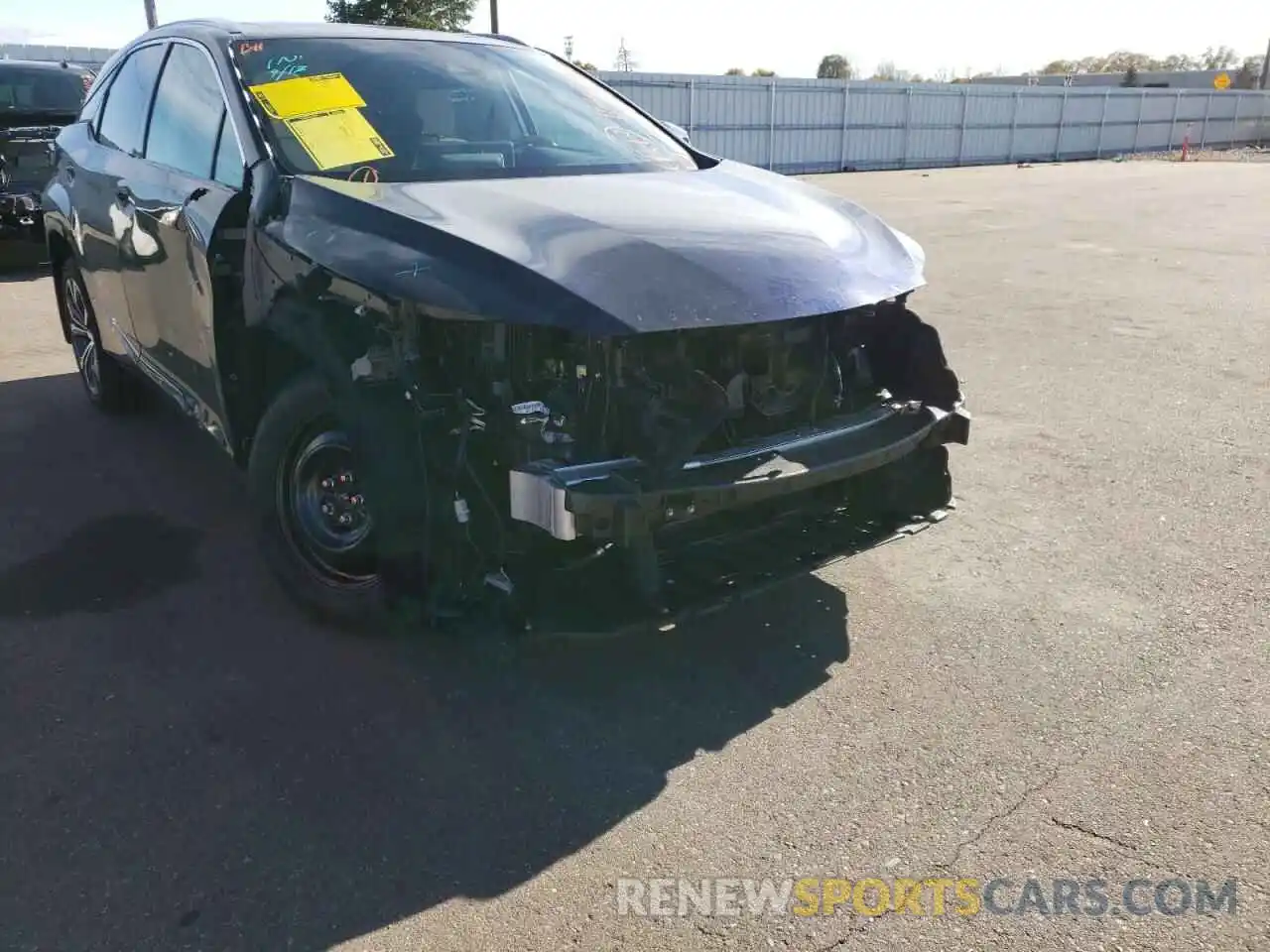 9 Photograph of a damaged car 2T2HZMDA8NC352707 LEXUS RX350 2022