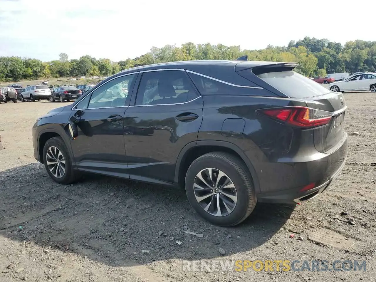 2 Photograph of a damaged car 2T2HZMDA9NC312460 LEXUS RX350 2022