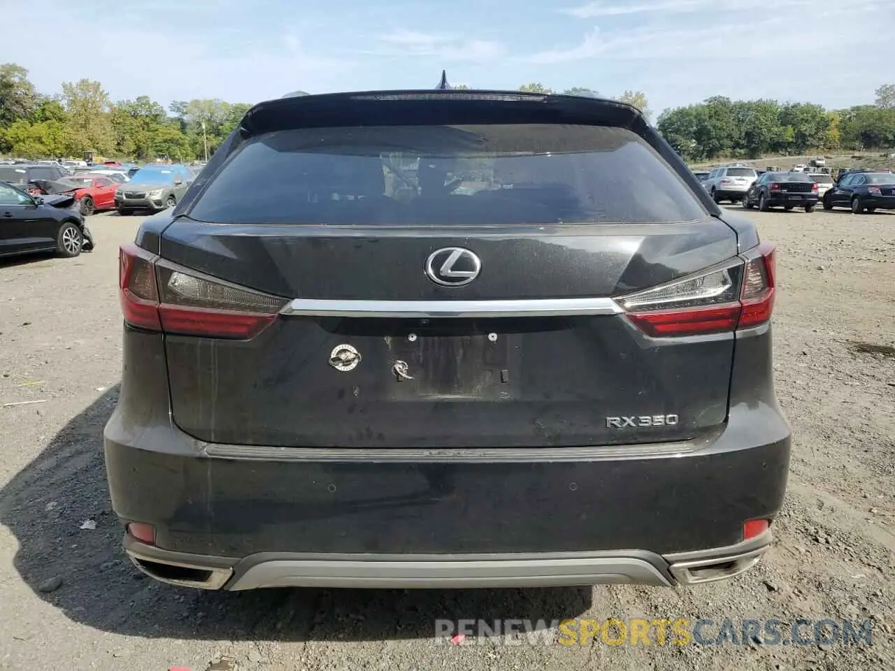 6 Photograph of a damaged car 2T2HZMDA9NC312460 LEXUS RX350 2022