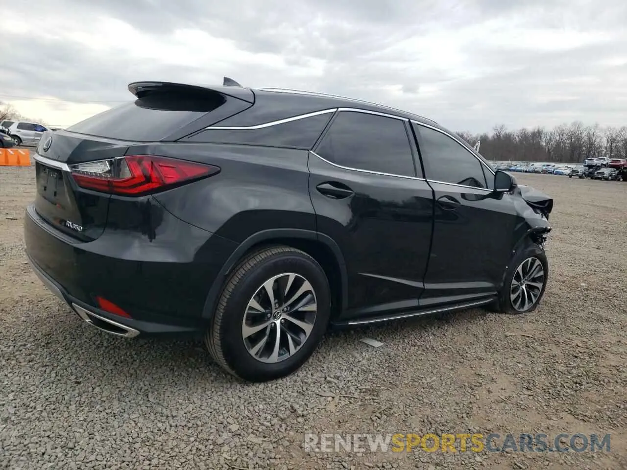3 Photograph of a damaged car 2T2HZMDA9NC330084 LEXUS RX350 2022