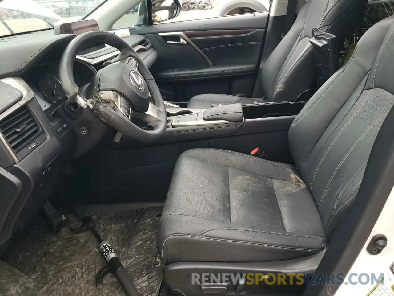 7 Photograph of a damaged car 2T2HZMDA9NC358001 LEXUS RX350 2022