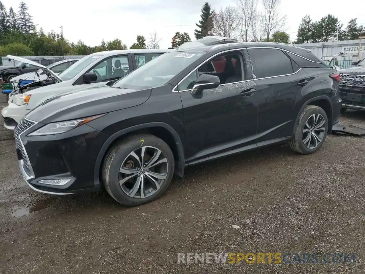 1 Photograph of a damaged car 2T2JZMDA7NC320770 LEXUS RX350 2022