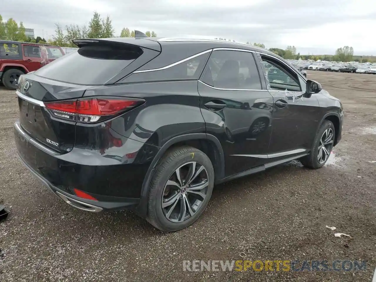 3 Photograph of a damaged car 2T2JZMDA7NC320770 LEXUS RX350 2022