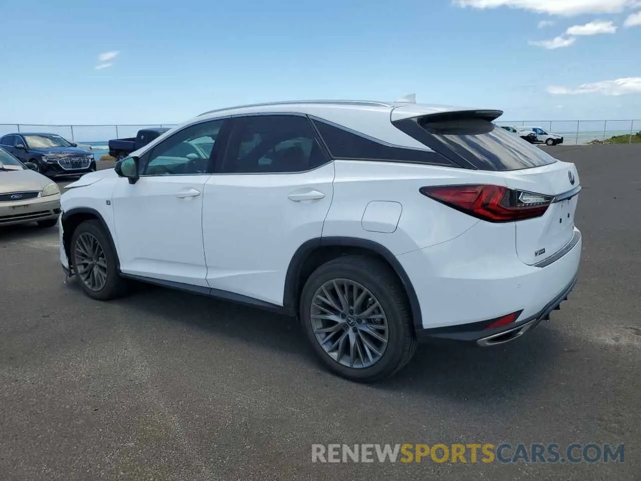 2 Photograph of a damaged car 2T2SZMAA6NC252924 LEXUS RX350 2022