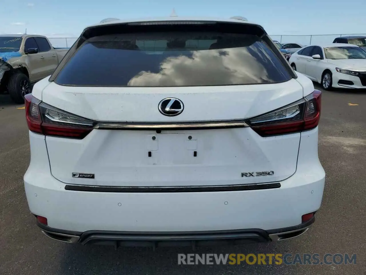 6 Photograph of a damaged car 2T2SZMAA6NC252924 LEXUS RX350 2022