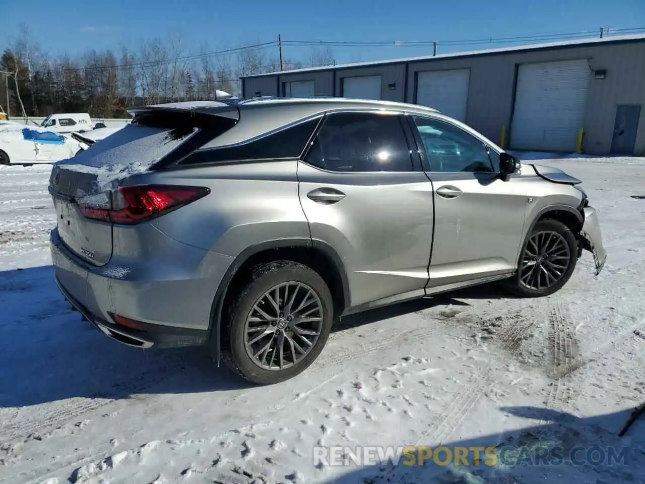 3 Photograph of a damaged car 2T2SZMDA1NC355373 LEXUS RX350 2022