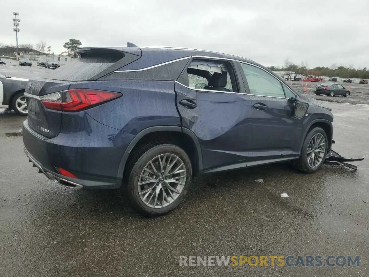 3 Photograph of a damaged car 2T2SZMDA2NC329753 LEXUS RX350 2022