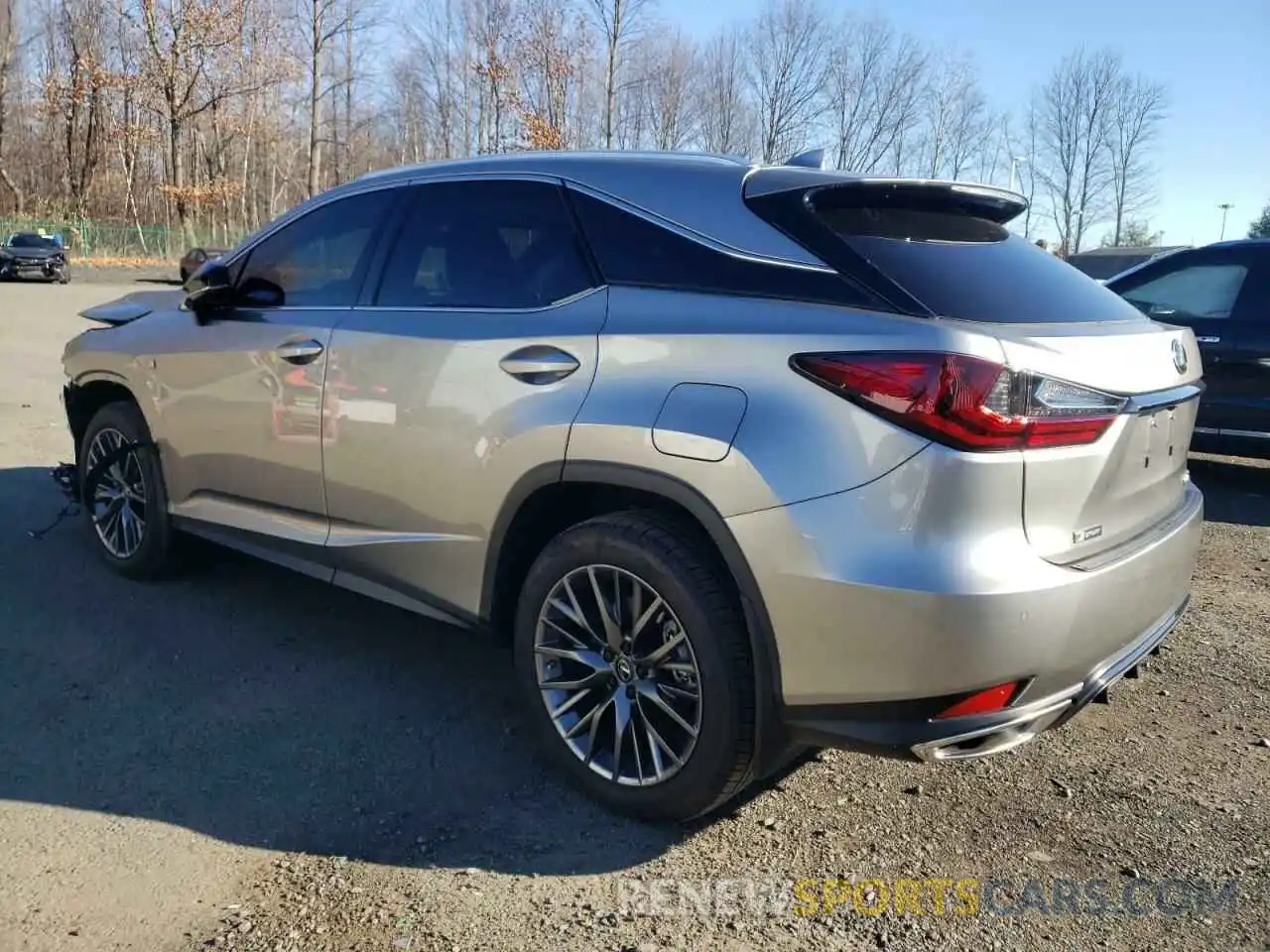 2 Photograph of a damaged car 2T2SZMDA4NC352242 LEXUS RX350 2022