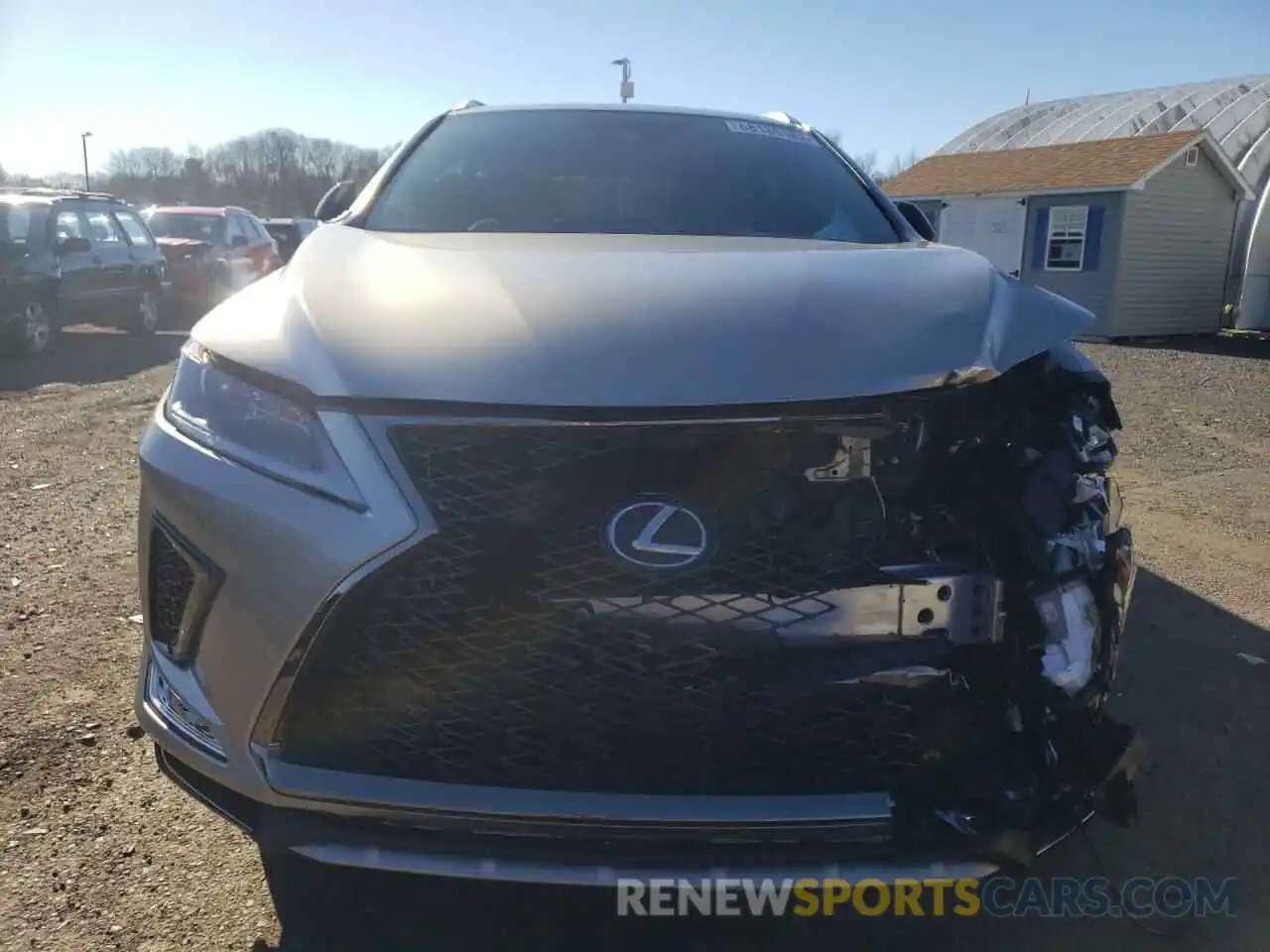 5 Photograph of a damaged car 2T2SZMDA4NC352242 LEXUS RX350 2022