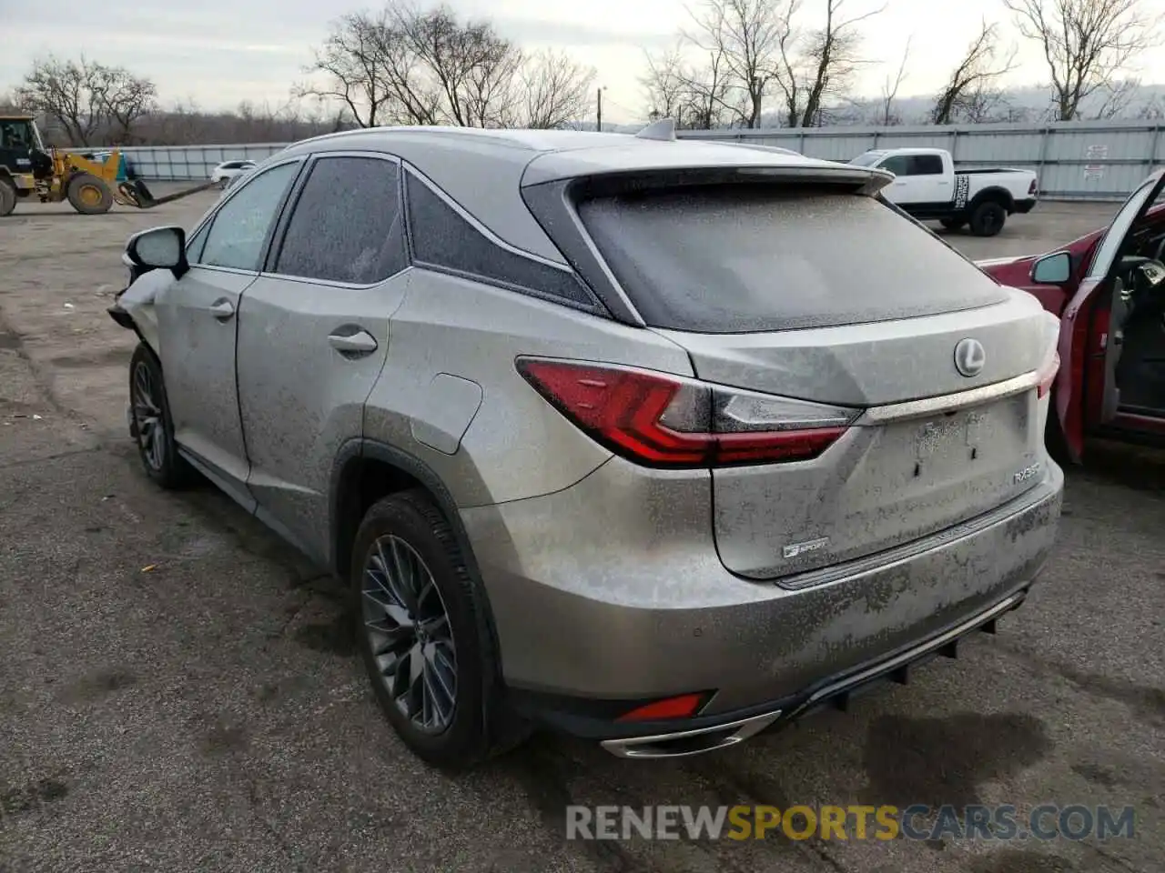 2 Photograph of a damaged car 2T2SZMDA8NC338120 LEXUS RX350 2022