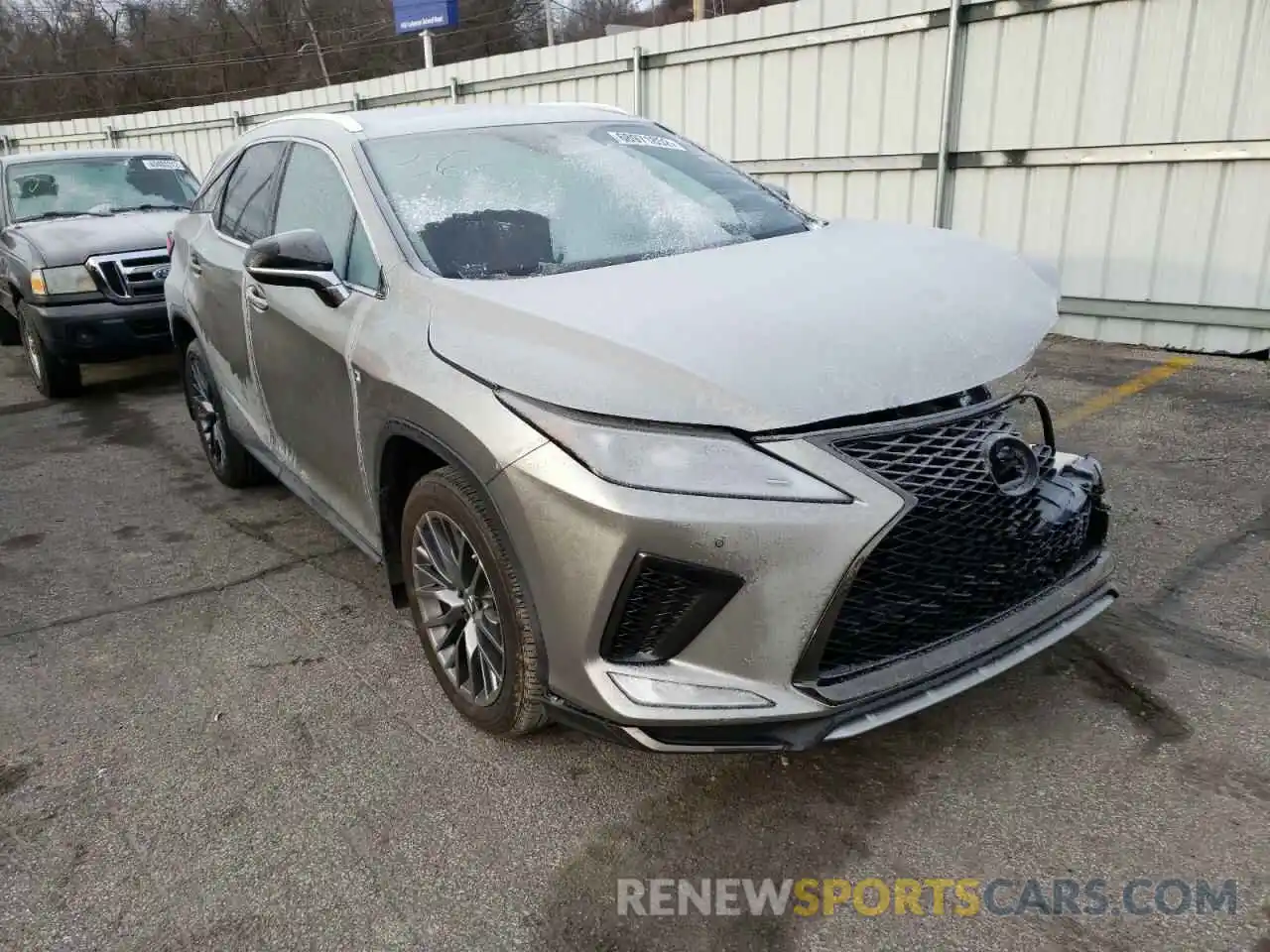 4 Photograph of a damaged car 2T2SZMDA8NC338120 LEXUS RX350 2022