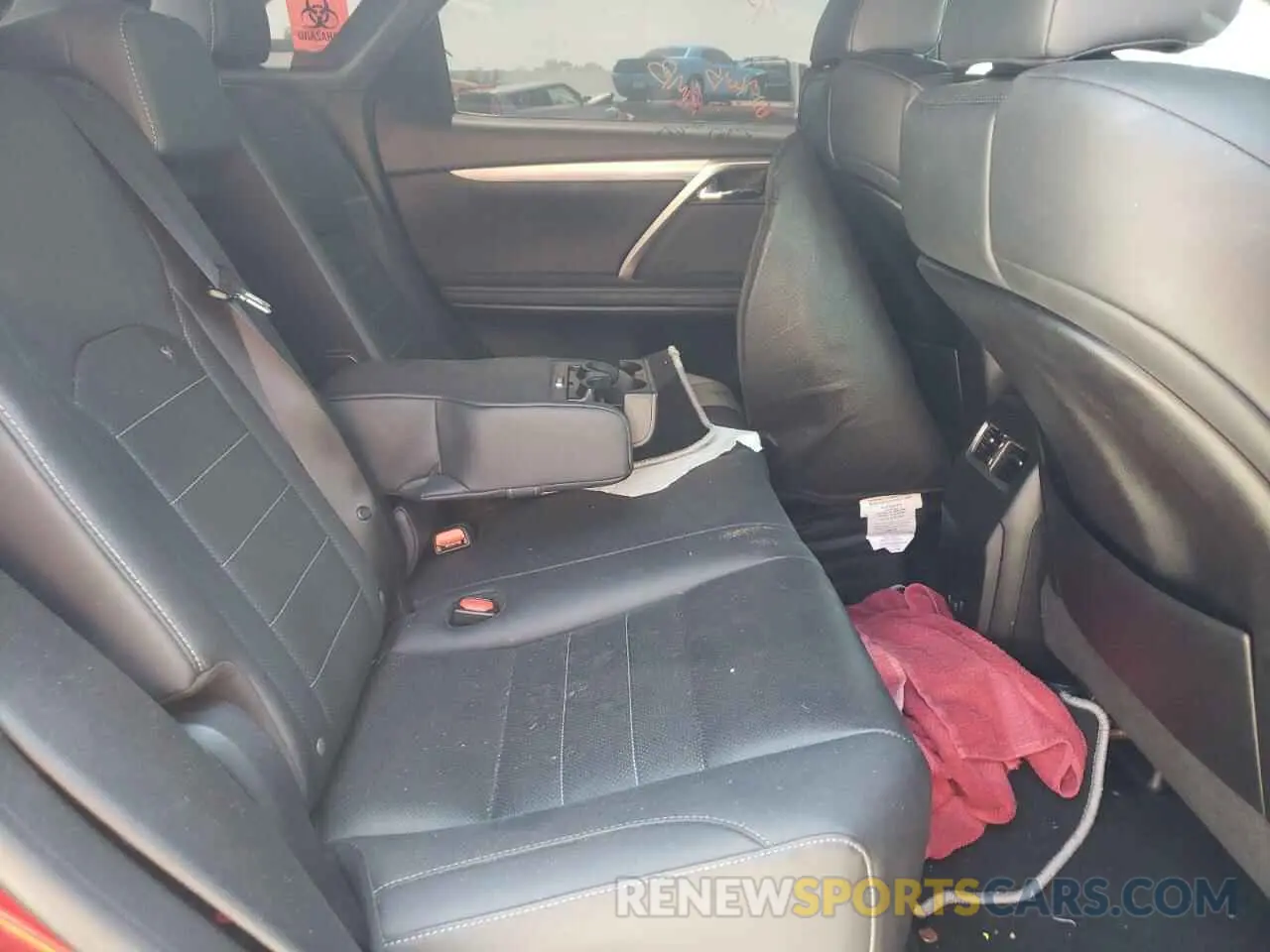 10 Photograph of a damaged car 2T2YZMDA2NC318309 LEXUS RX350 2022