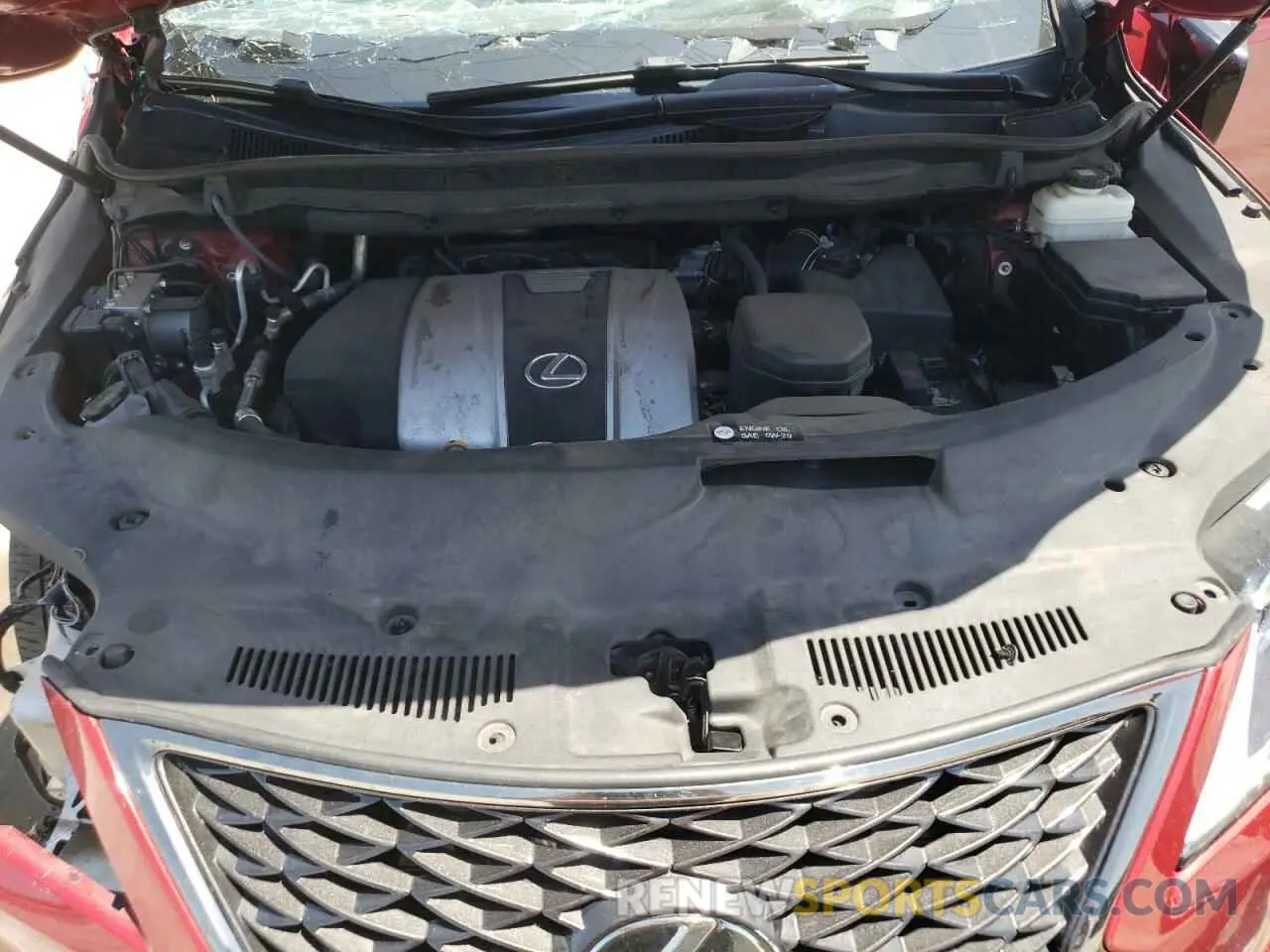 11 Photograph of a damaged car 2T2YZMDA2NC318309 LEXUS RX350 2022