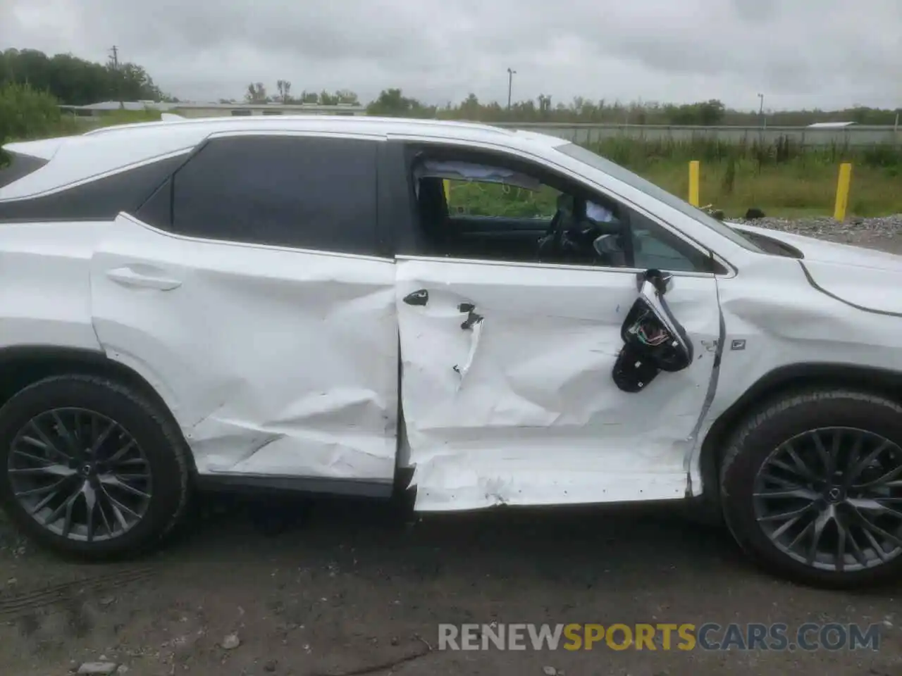 9 Photograph of a damaged car 2T2YZMDA3NC327763 LEXUS RX350 2022