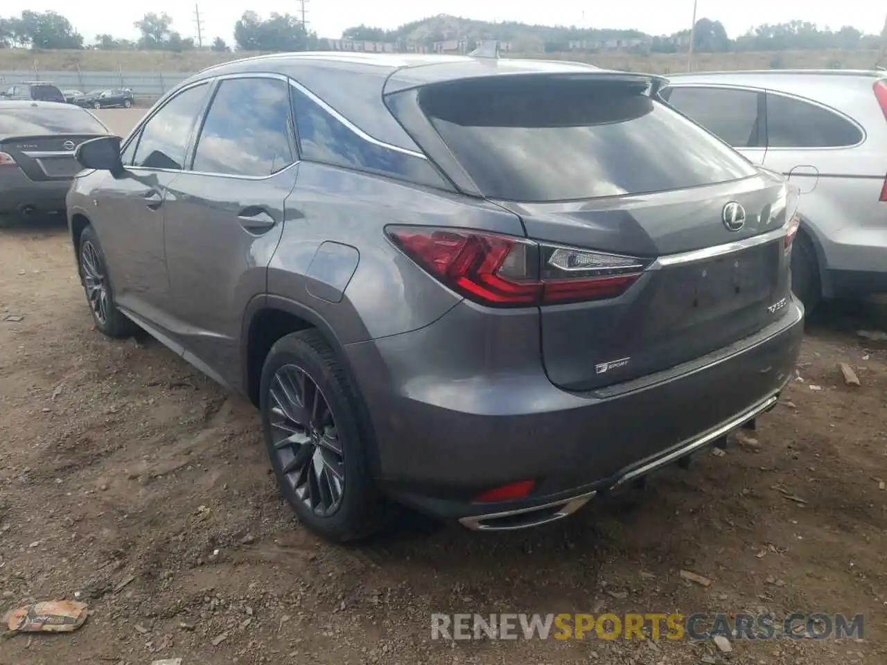 3 Photograph of a damaged car 2T2YZMDA7NC314322 LEXUS RX350 2022