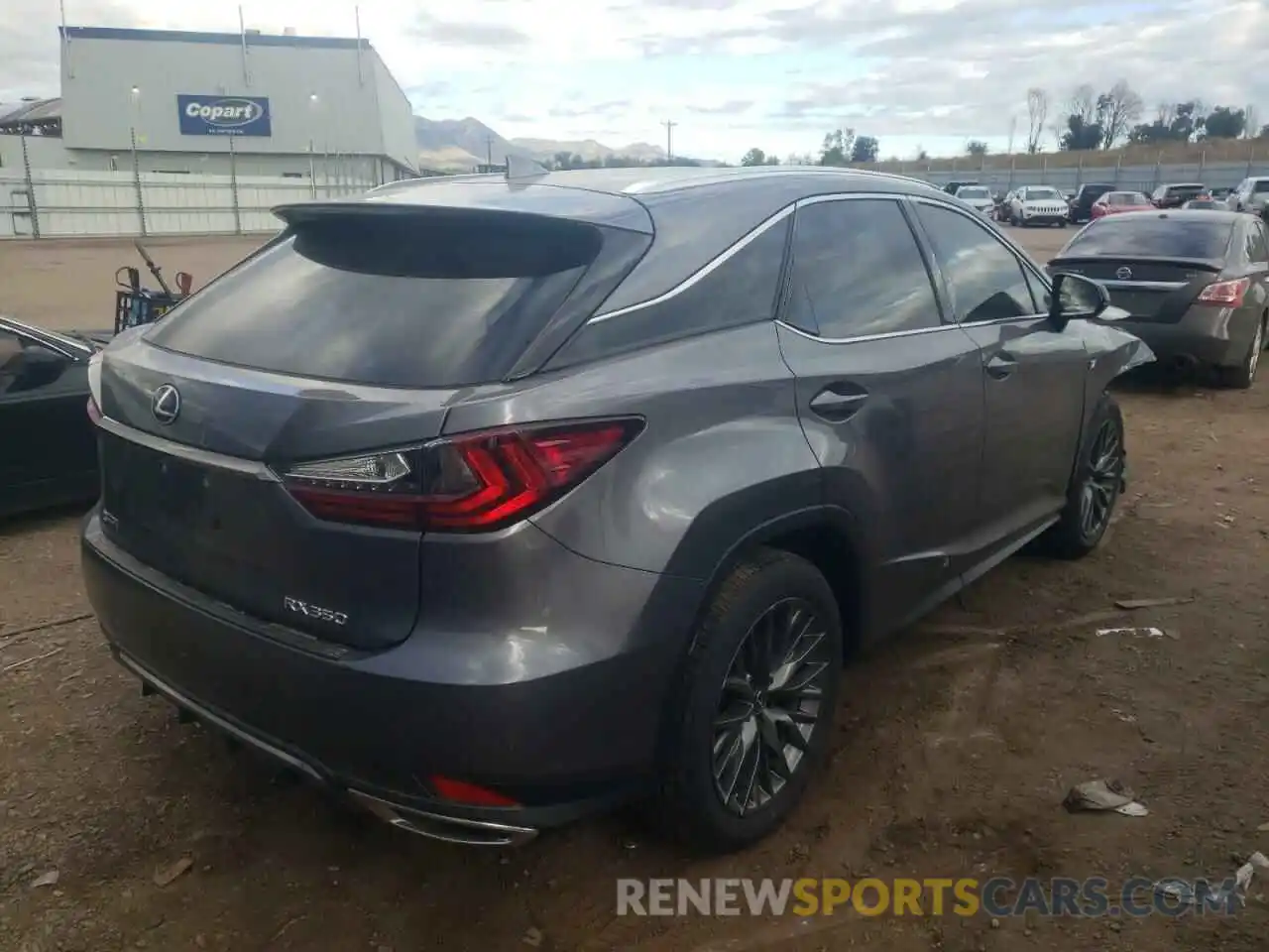 4 Photograph of a damaged car 2T2YZMDA7NC314322 LEXUS RX350 2022