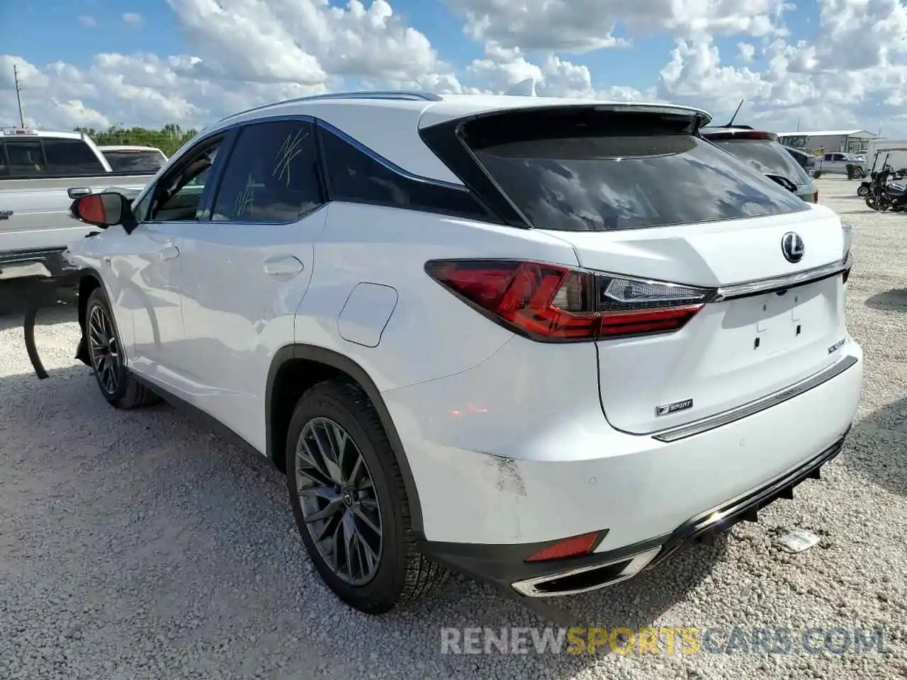 3 Photograph of a damaged car 2T2YZMDA7NC338264 LEXUS RX350 2022