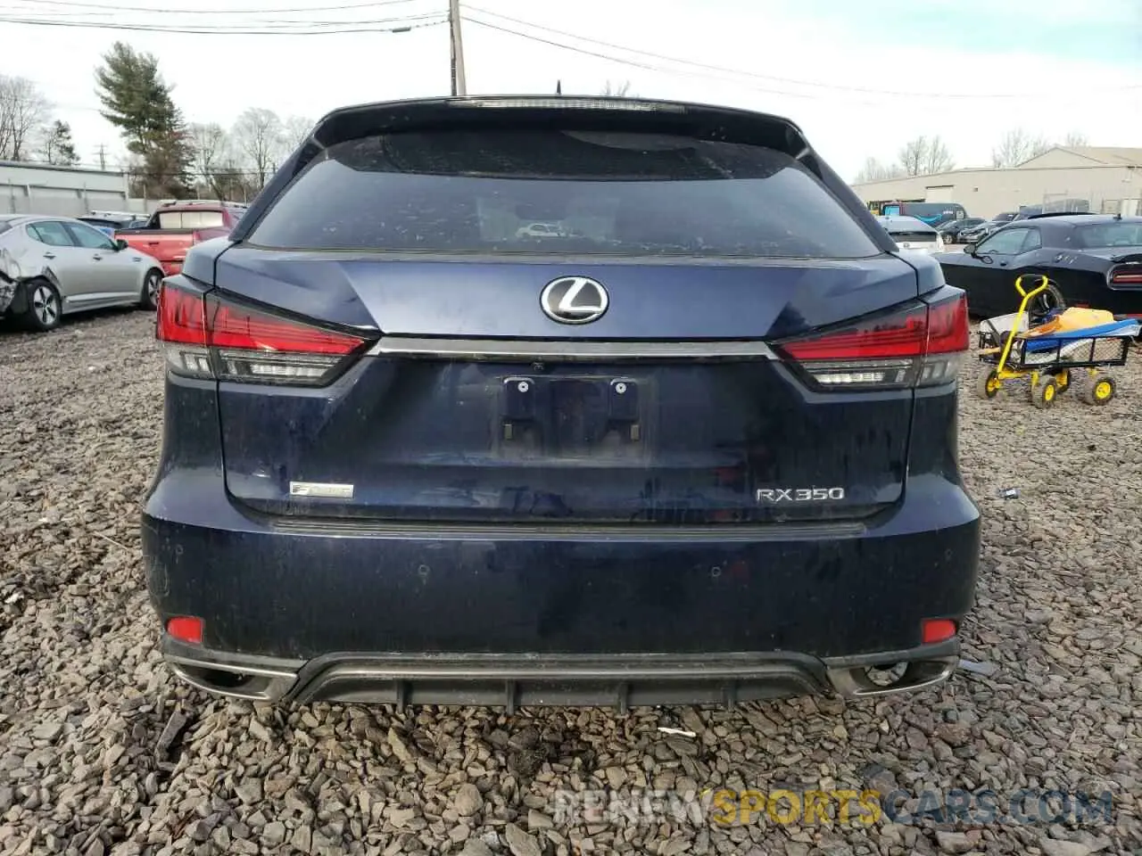 6 Photograph of a damaged car 2T2YZMDA8NC334224 LEXUS RX350 2022
