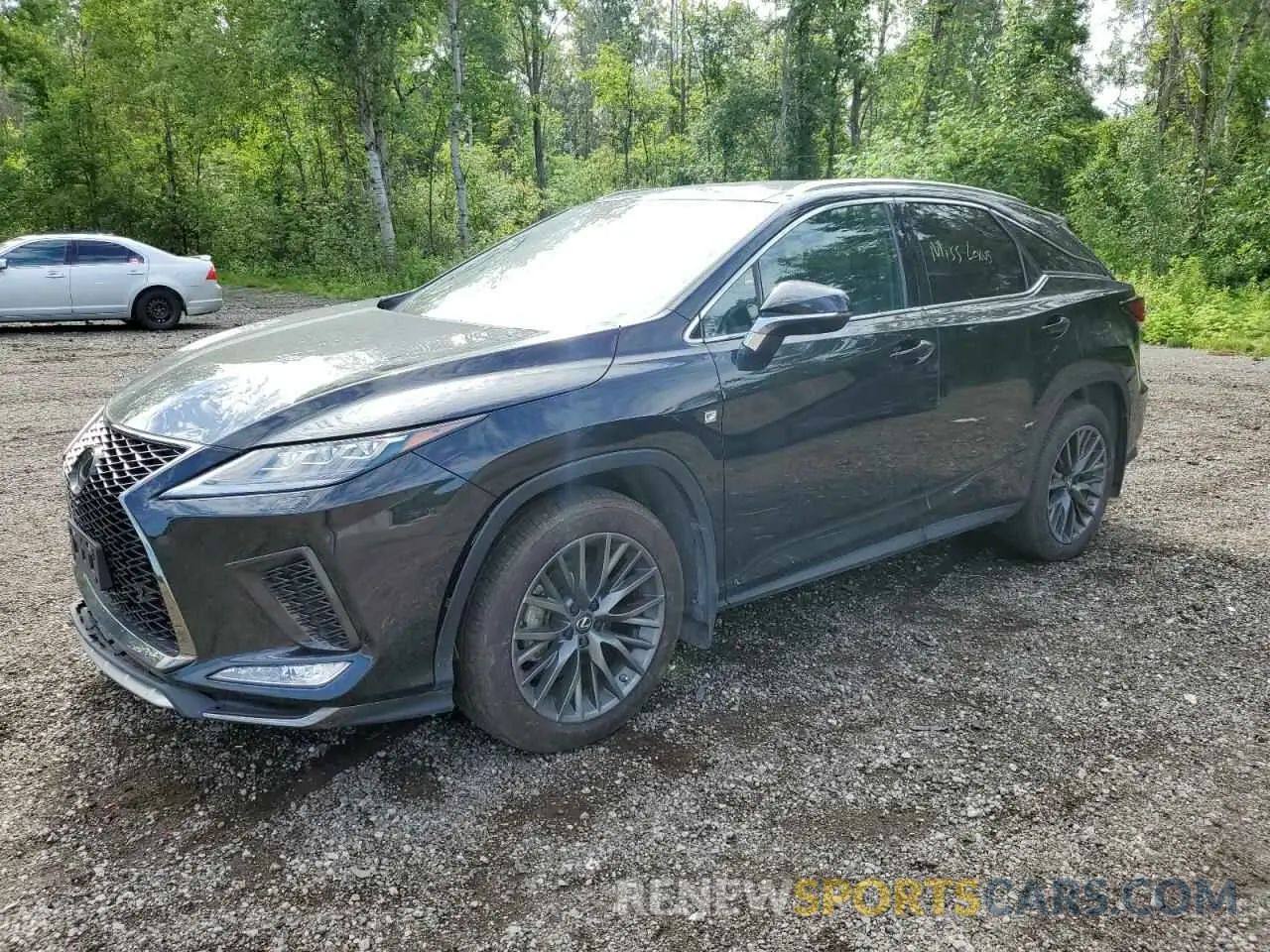 1 Photograph of a damaged car 2T2YZMDA8NC360564 LEXUS RX350 2022