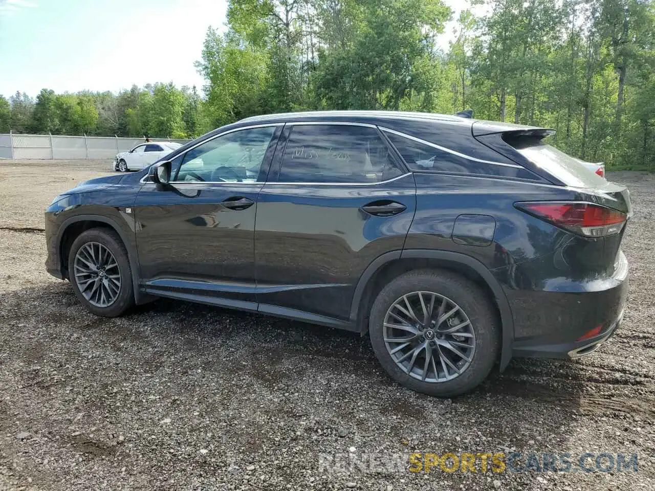 2 Photograph of a damaged car 2T2YZMDA8NC360564 LEXUS RX350 2022