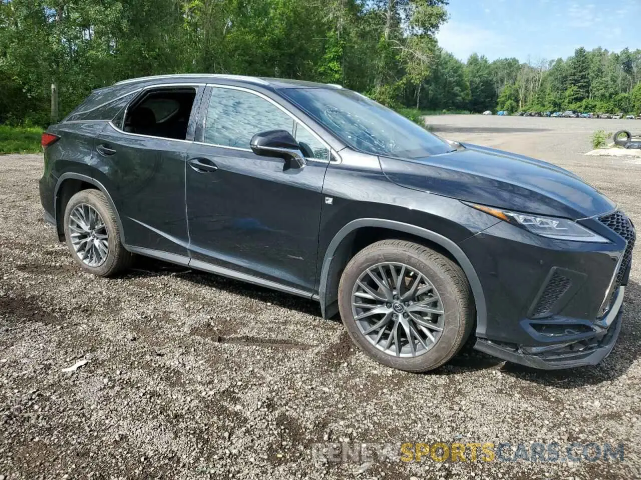 4 Photograph of a damaged car 2T2YZMDA8NC360564 LEXUS RX350 2022