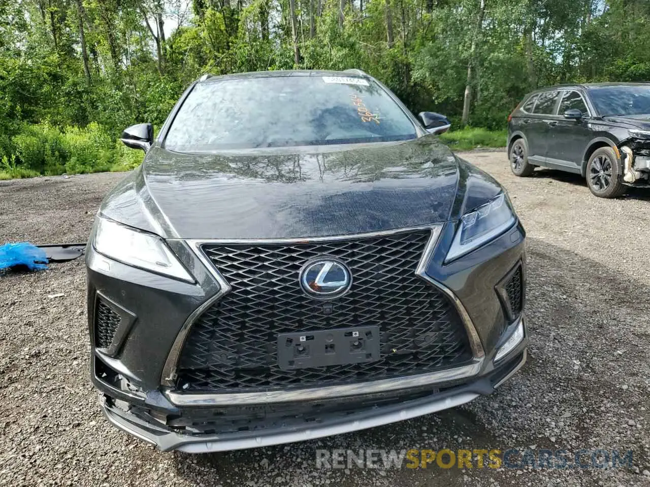 5 Photograph of a damaged car 2T2YZMDA8NC360564 LEXUS RX350 2022