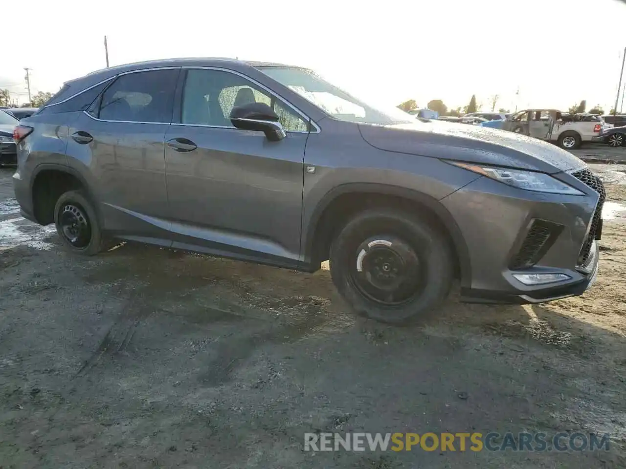 4 Photograph of a damaged car 2T2YZMDA9NC323748 LEXUS RX350 2022