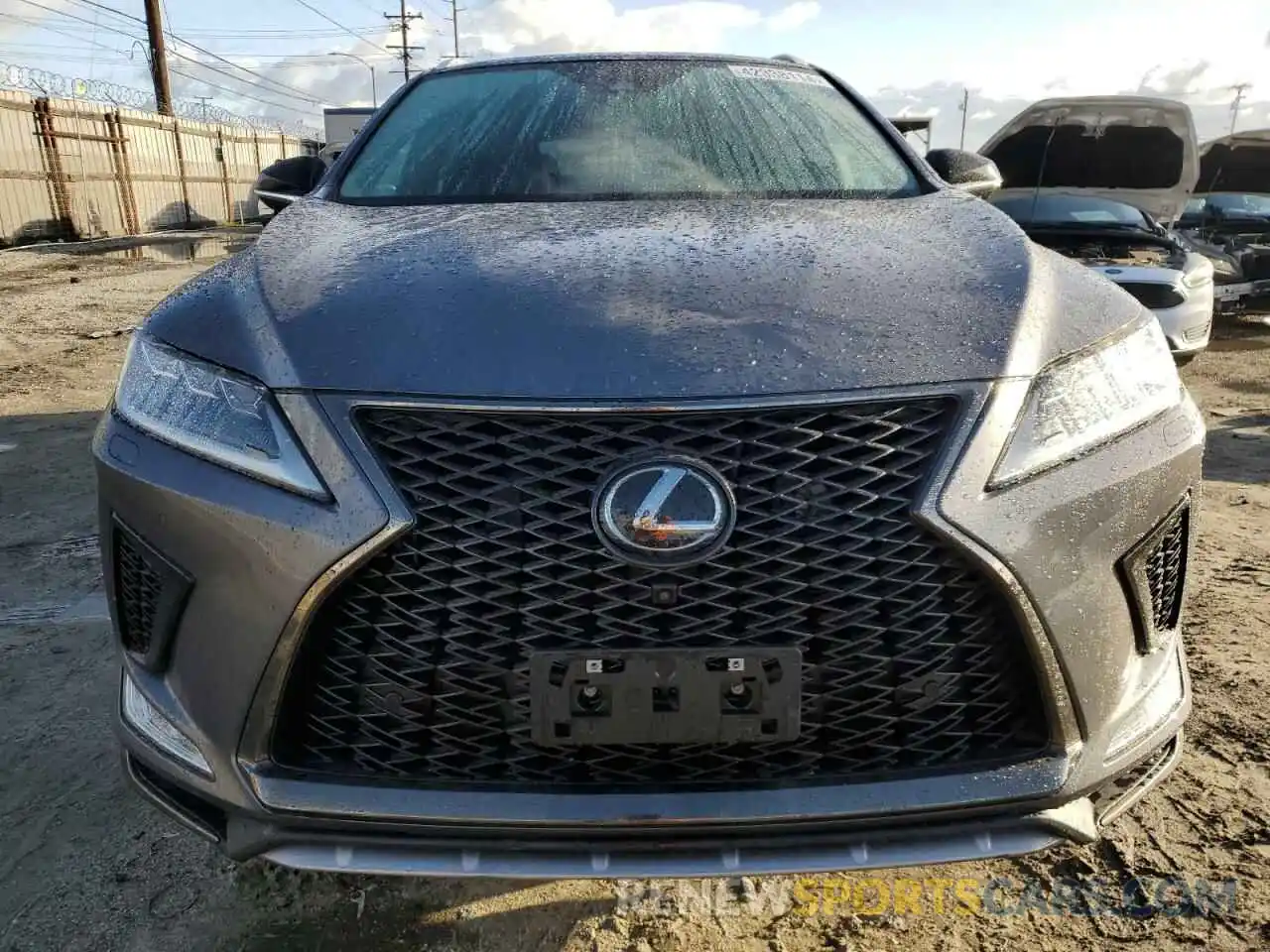 5 Photograph of a damaged car 2T2YZMDA9NC323748 LEXUS RX350 2022