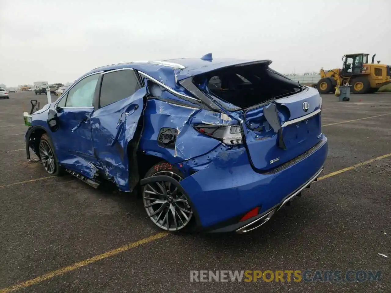 3 Photograph of a damaged car 2T2YZMDAXNC318364 LEXUS RX350 2022