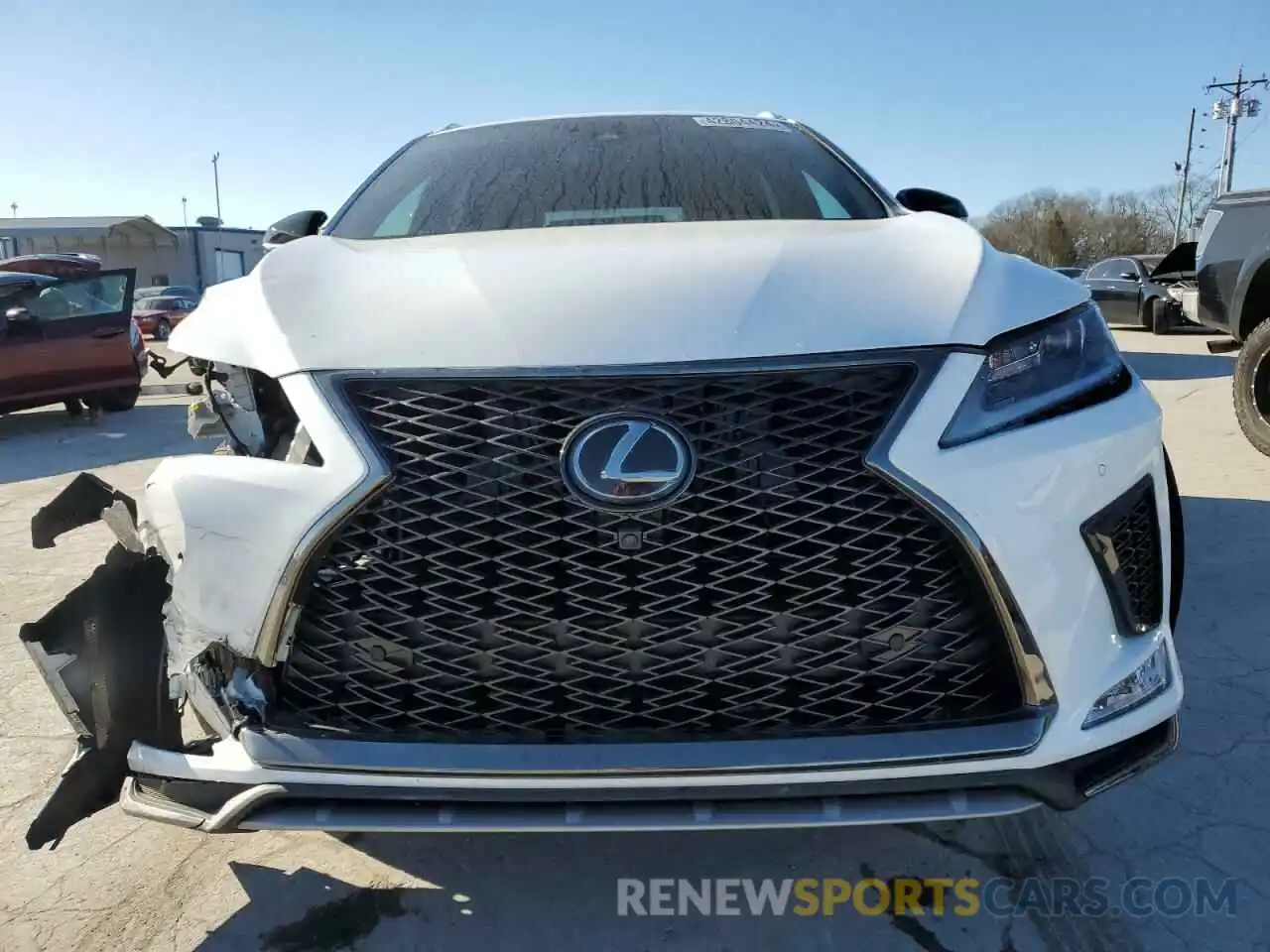 5 Photograph of a damaged car 2T2YZMDAXNC356662 LEXUS RX350 2022