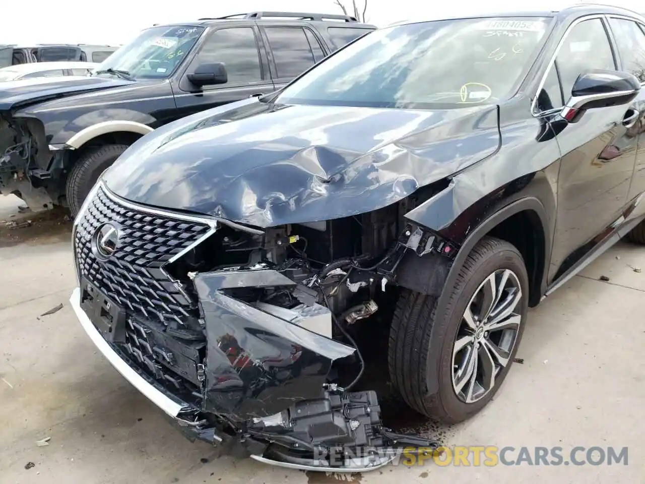 9 Photograph of a damaged car JTJHZKEA0N2024376 LEXUS RX350 2022