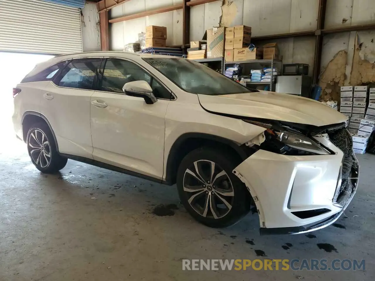 4 Photograph of a damaged car JTJHZKEA0N2029092 LEXUS RX350 2022