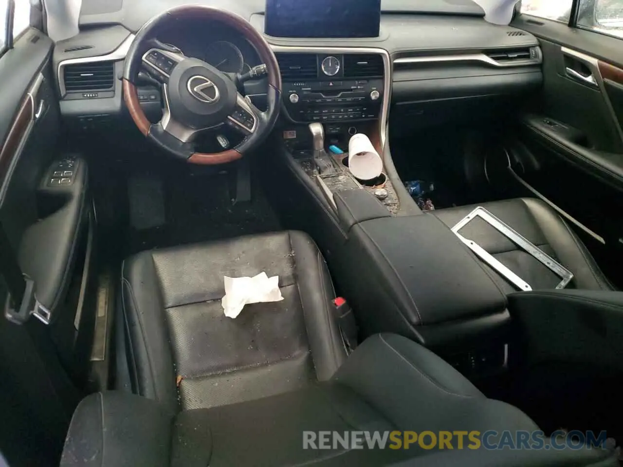 8 Photograph of a damaged car JTJHZKEA0N2029092 LEXUS RX350 2022