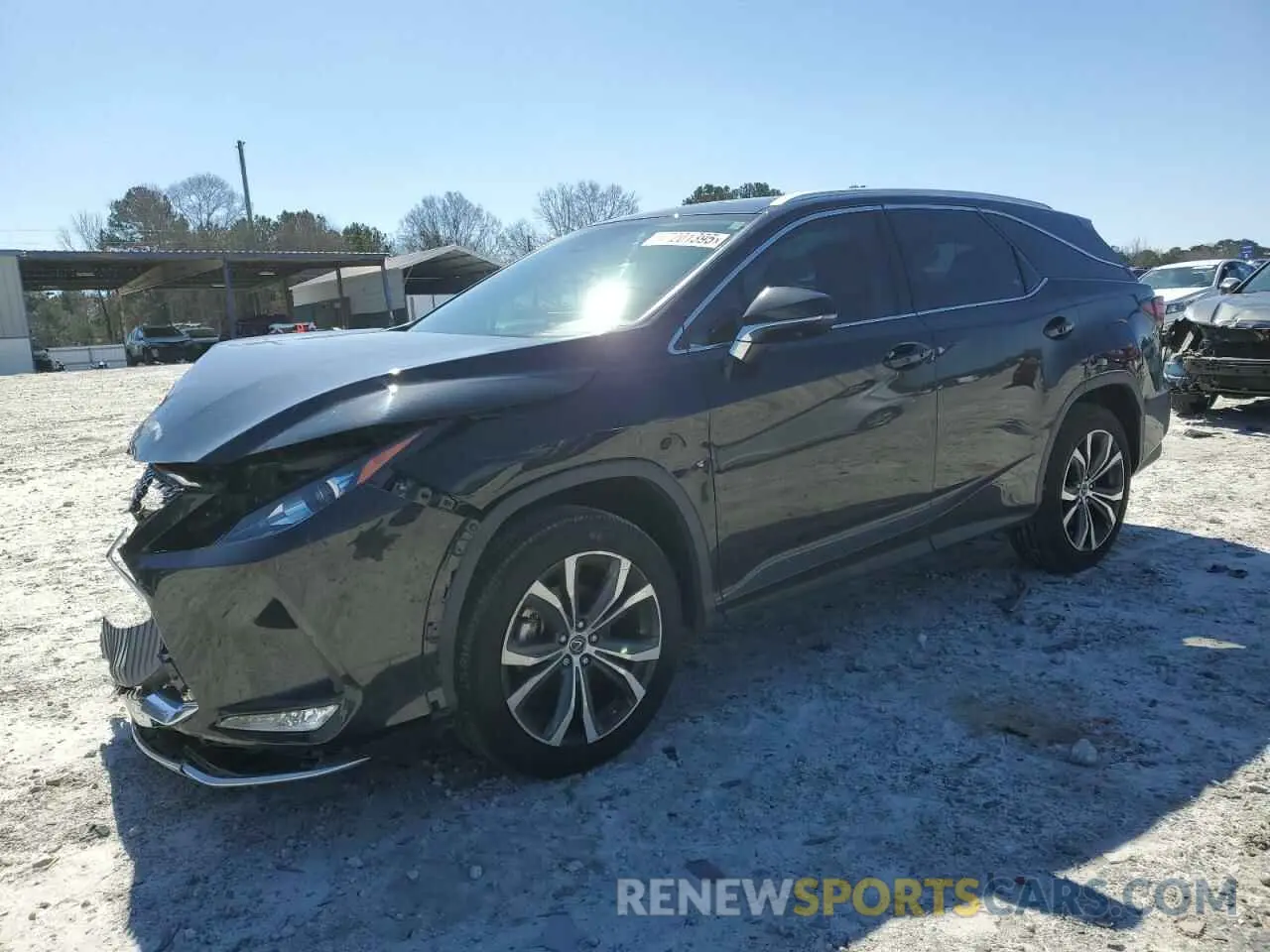 1 Photograph of a damaged car JTJHZKEA1N2025181 LEXUS RX350 2022