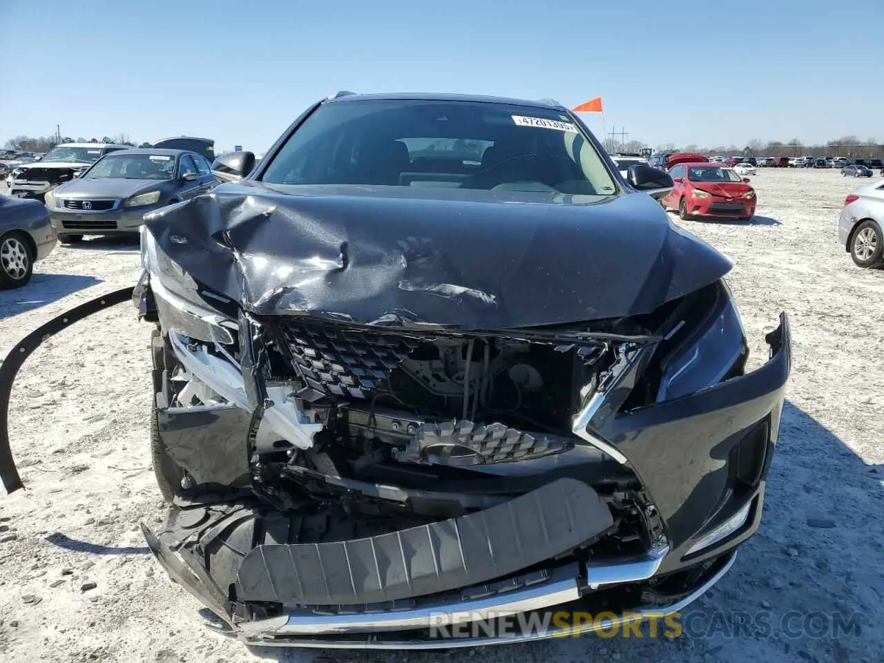 5 Photograph of a damaged car JTJHZKEA1N2025181 LEXUS RX350 2022