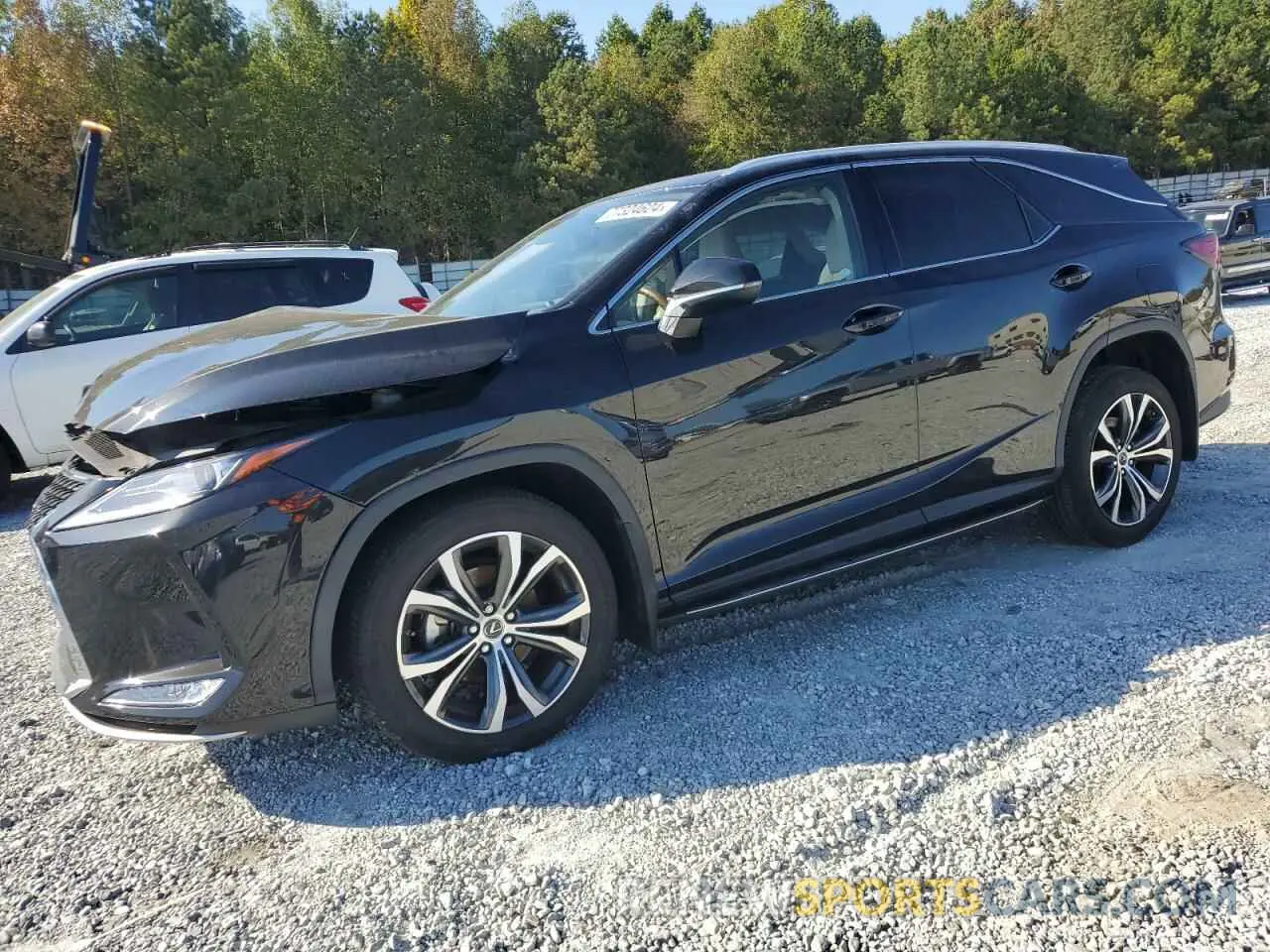 1 Photograph of a damaged car JTJHZKEA2N2024606 LEXUS RX350 2022