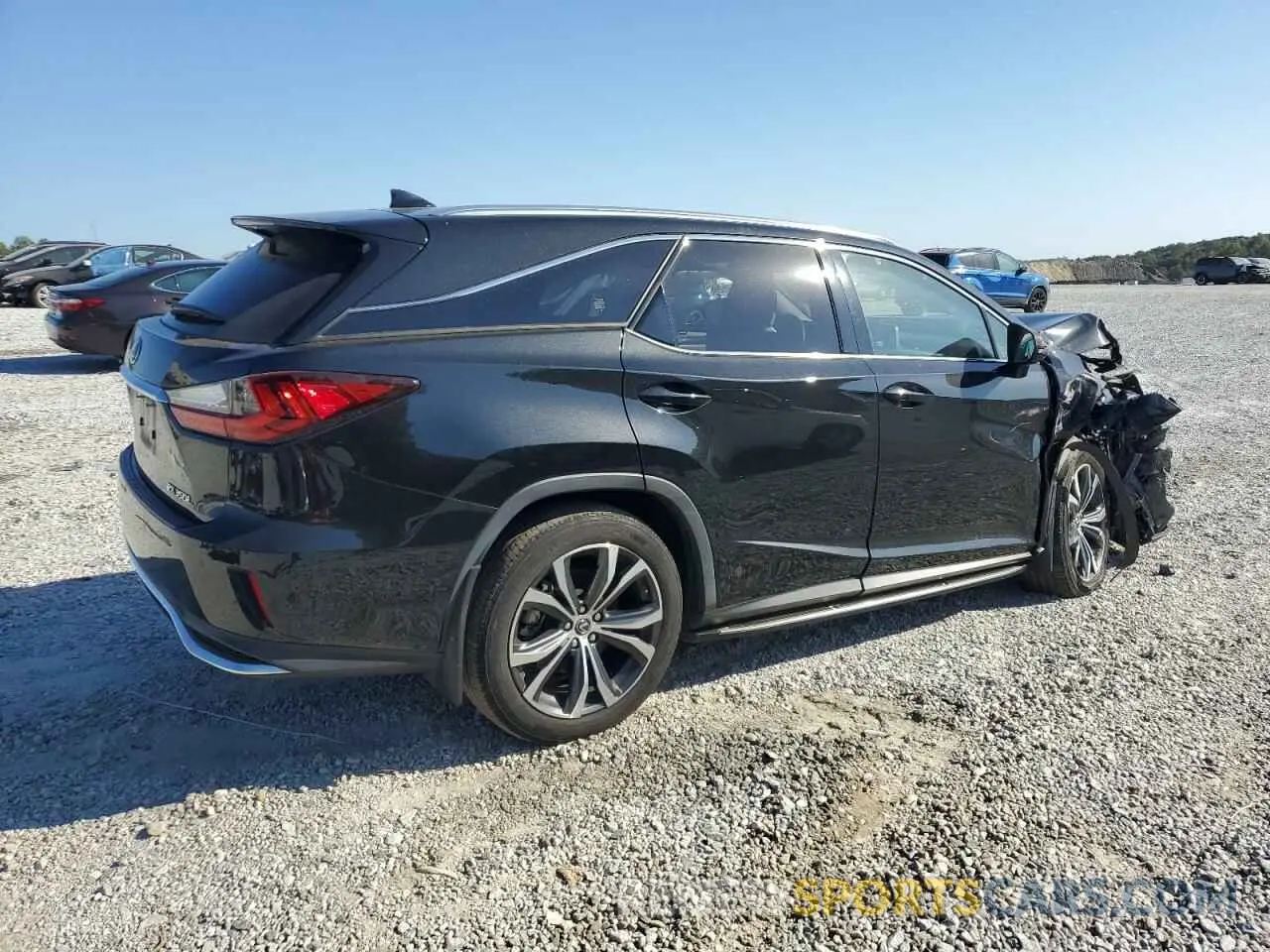 3 Photograph of a damaged car JTJHZKEA2N2024606 LEXUS RX350 2022