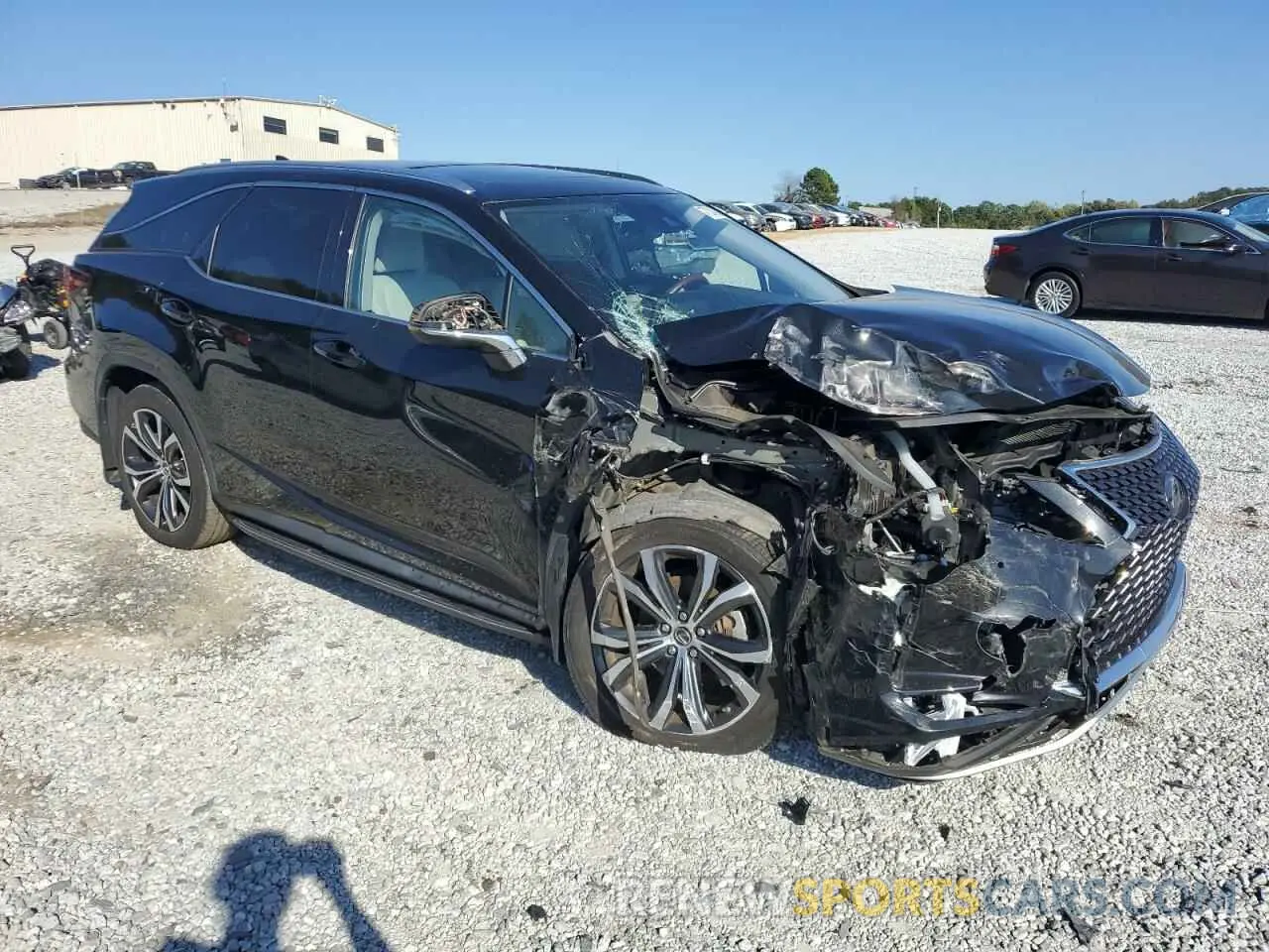 4 Photograph of a damaged car JTJHZKEA2N2024606 LEXUS RX350 2022