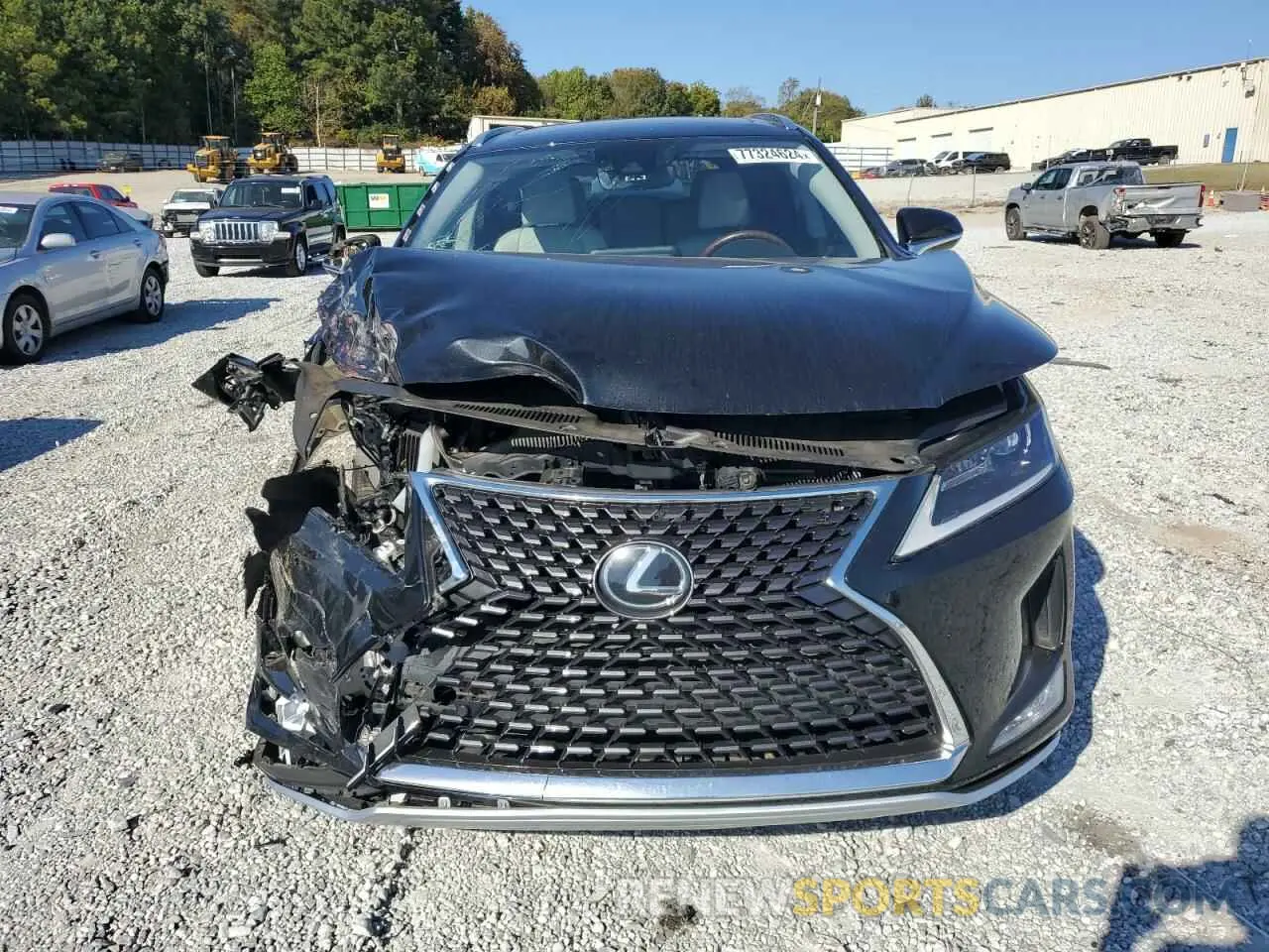 5 Photograph of a damaged car JTJHZKEA2N2024606 LEXUS RX350 2022
