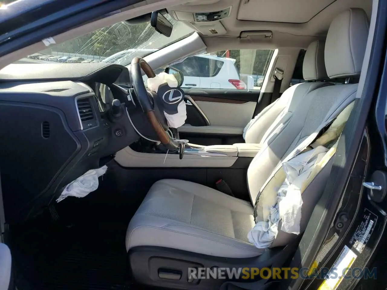 7 Photograph of a damaged car JTJHZKEA2N2024606 LEXUS RX350 2022