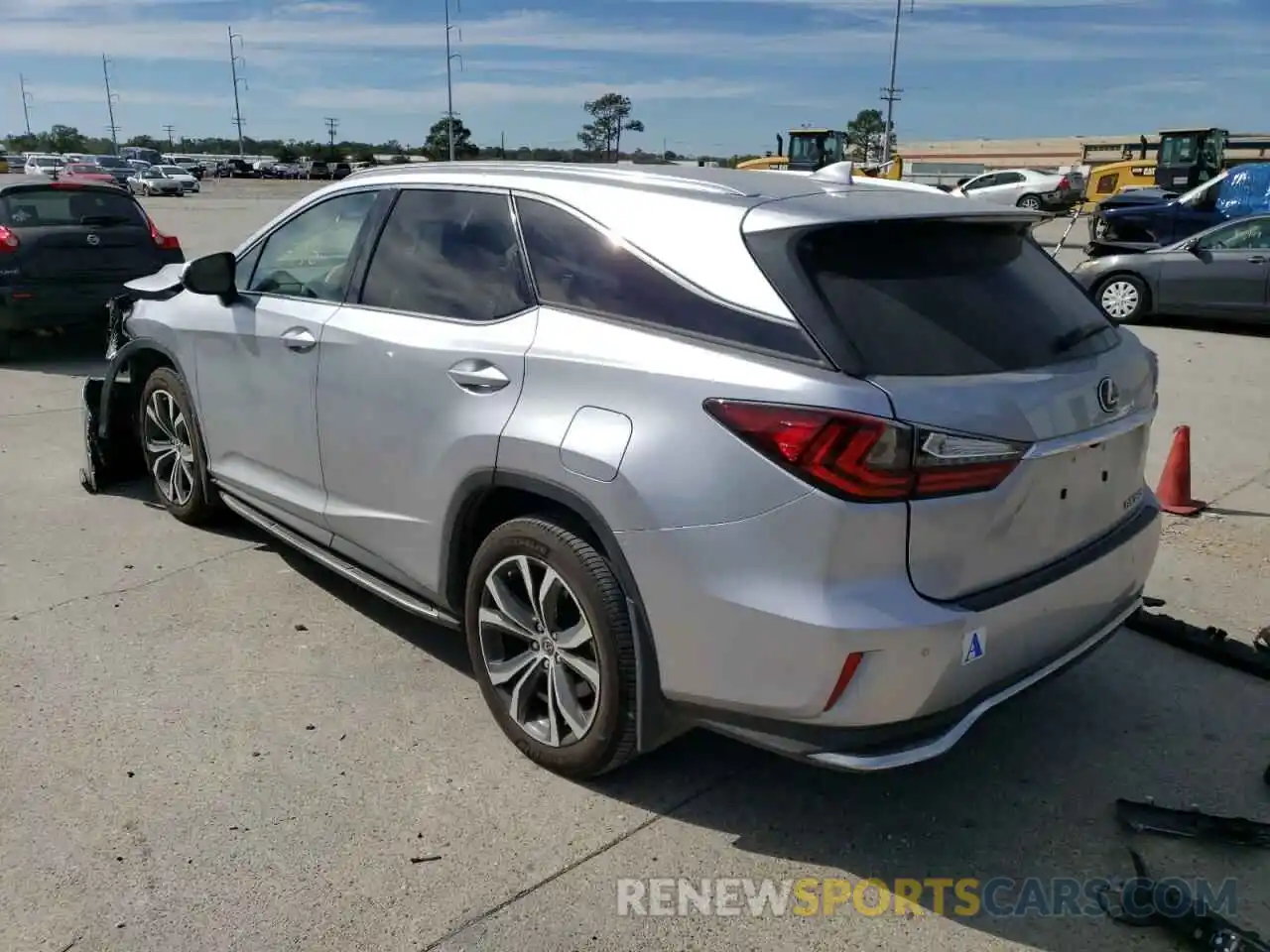 3 Photograph of a damaged car JTJHZKEA4N2024638 LEXUS RX350 2022