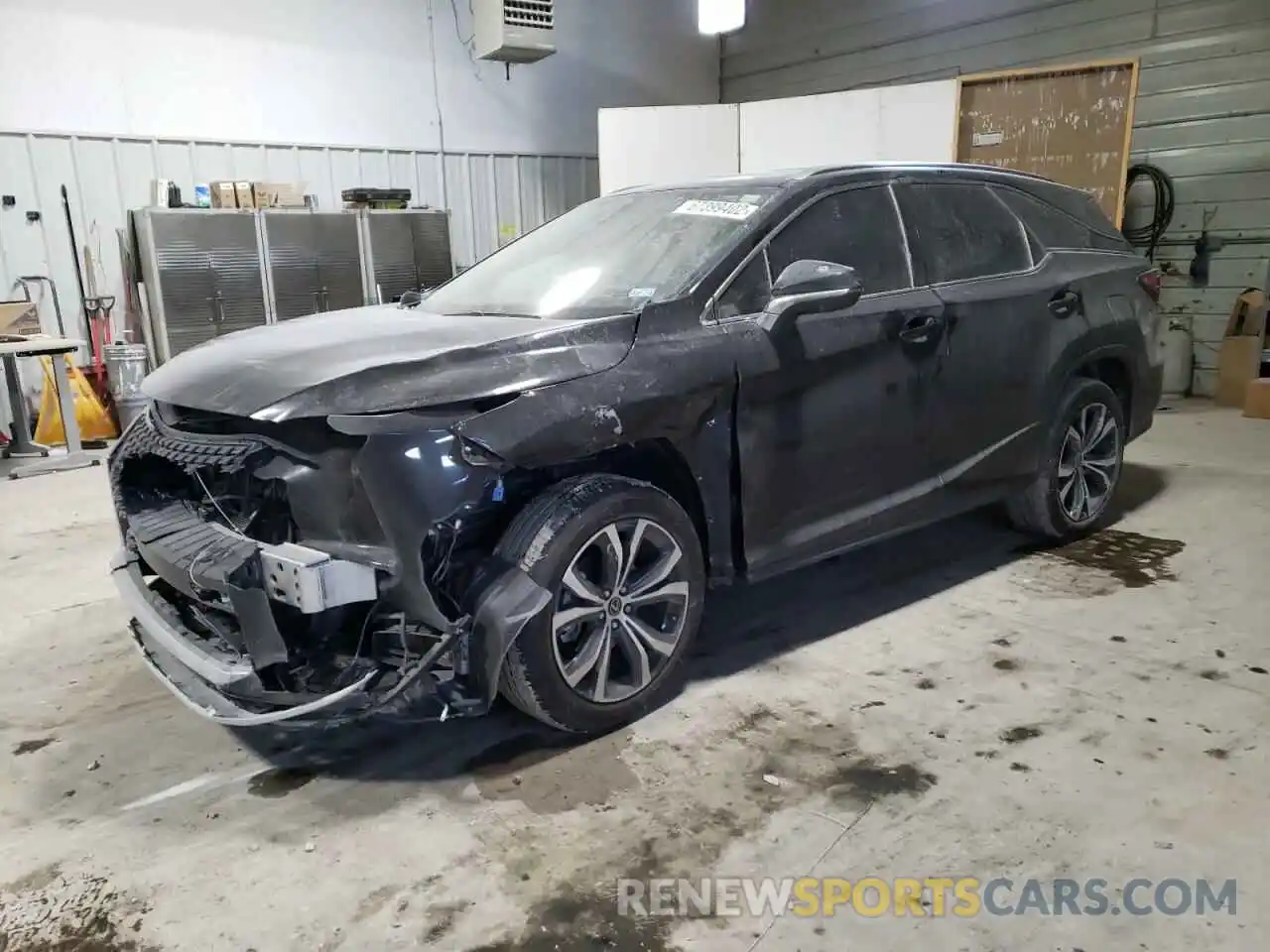 1 Photograph of a damaged car JTJHZKEA9N2025929 LEXUS RX350 2022